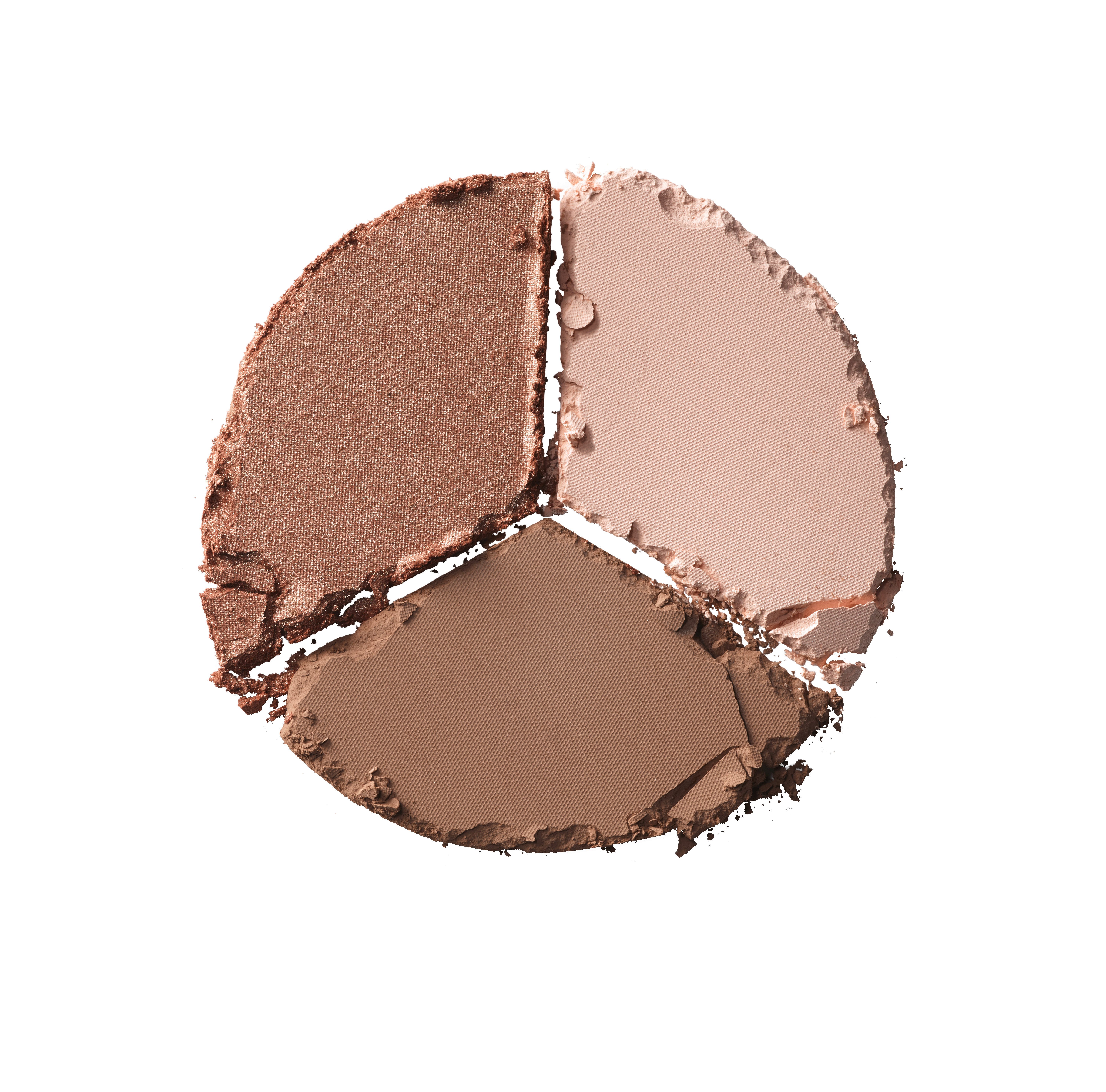 NYX PROFESSIONAL MAKEUP Puder 3 STEPS TO SCULPT, einfaches Contouring und Highlighting, gut verblendbar, cremig.