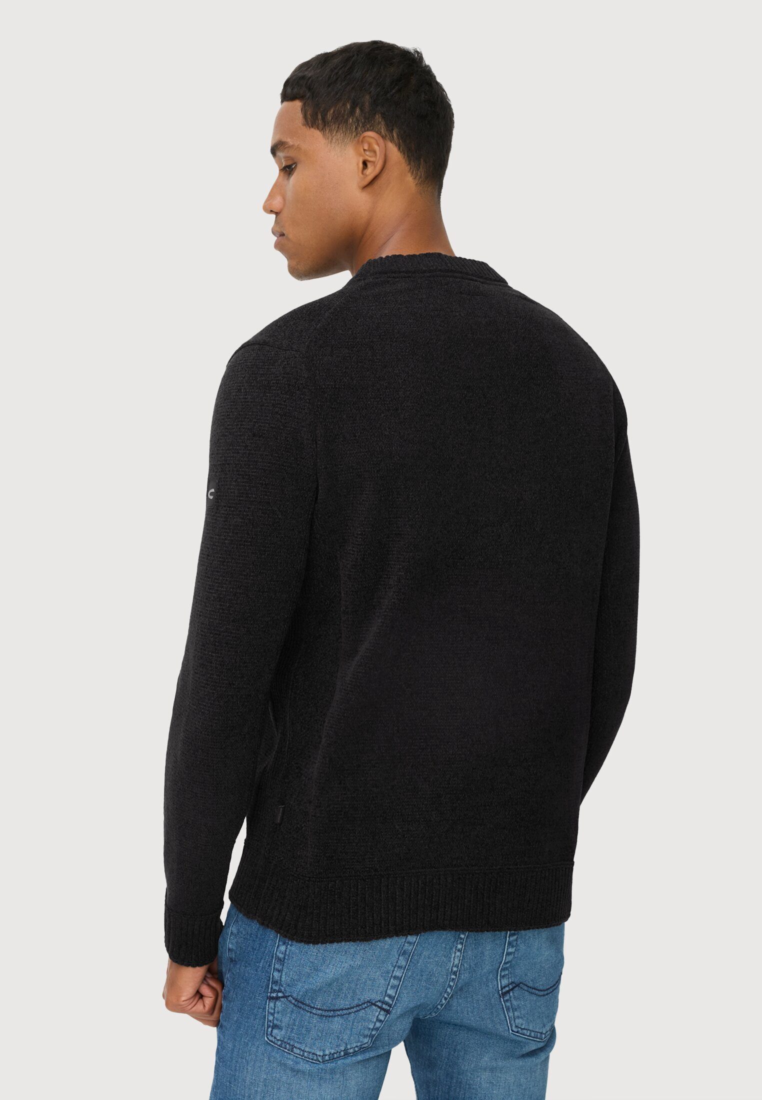 camel active Rundhalspullover mit Rundhalskragen Langarm Rundhals Pullover_ günstig online kaufen