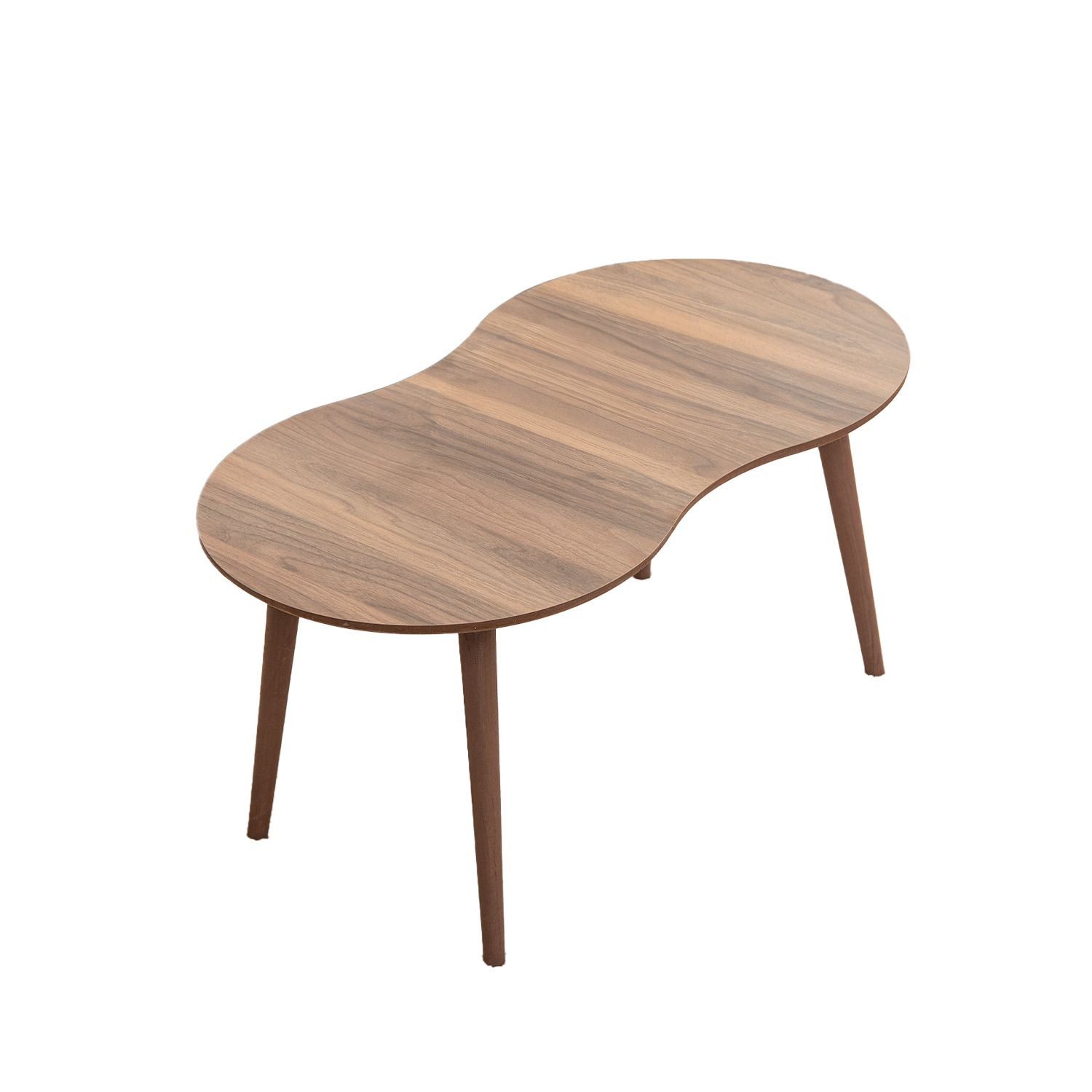 Skye Decor Couchtisch Moon (1-St., 1 Tisch), MDF mit Holzbeinen