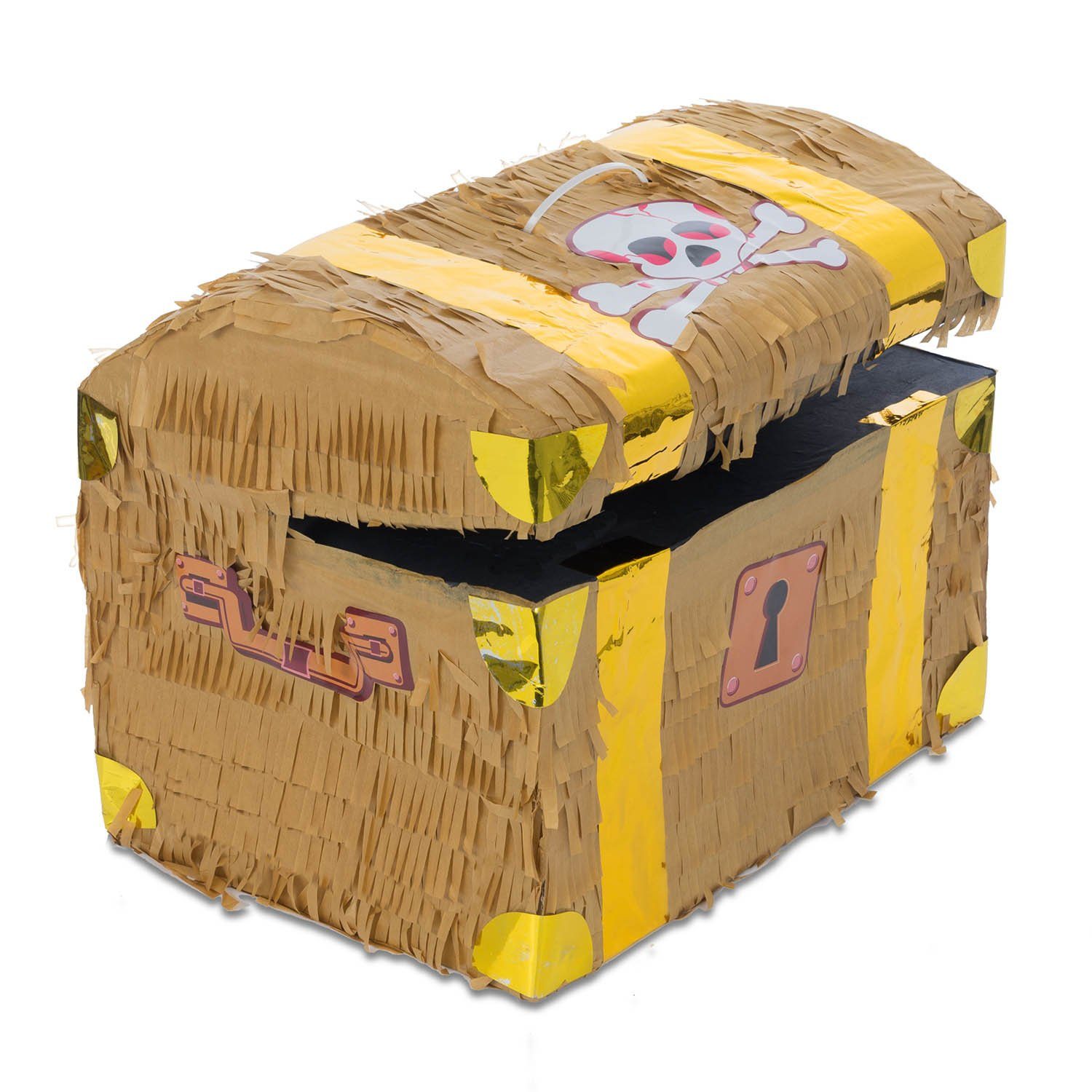 Goods+Gadgets Papierdekoration Pinata zum Befüllen, Party-Dekoration zum Befüllen