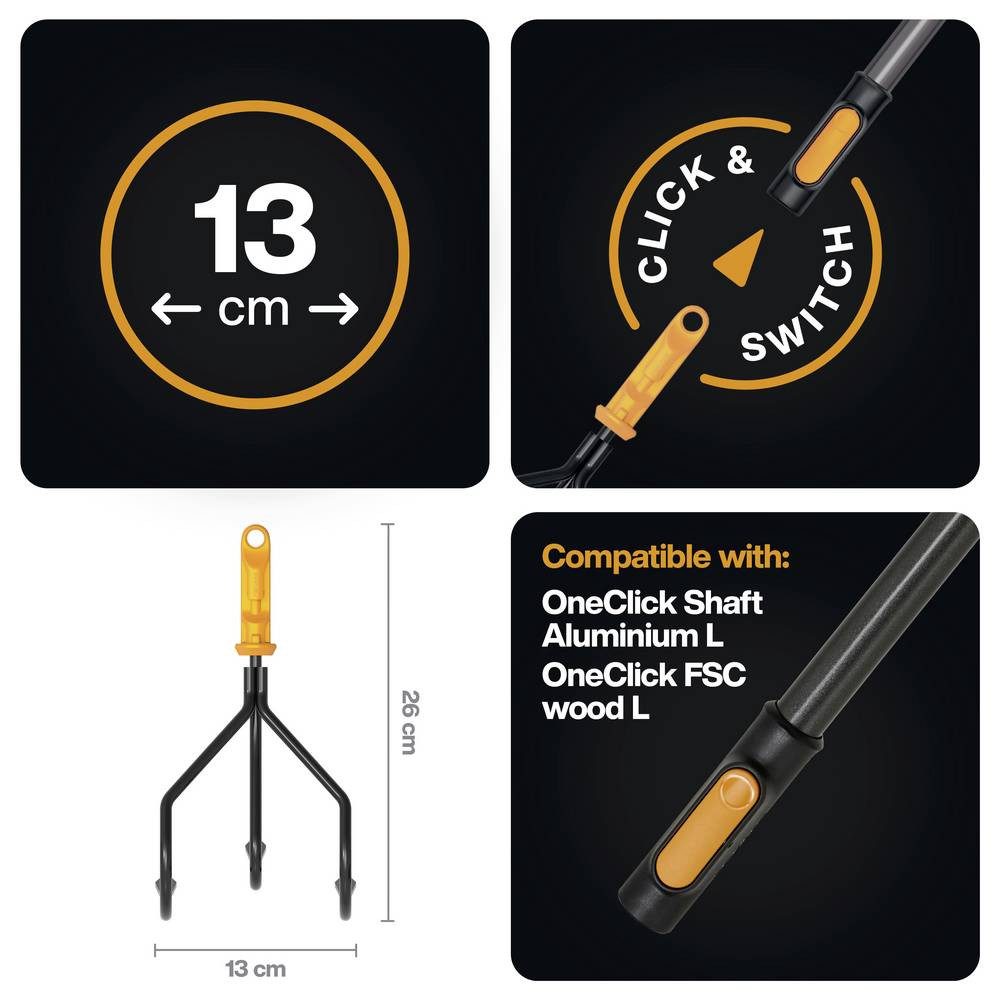 Fiskars Grubber Grubber 1080684 130 mm QuikFit™