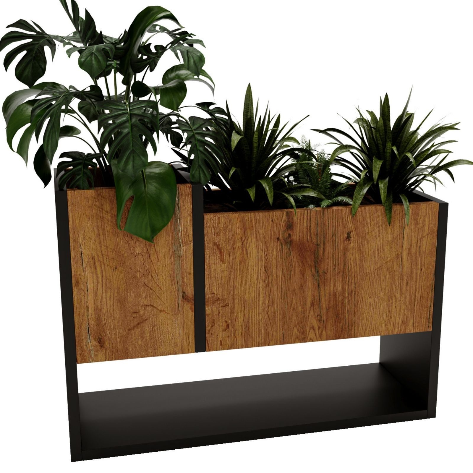 CraftPAK Blumenständer für Innenräume, Blumenkasten ohne Einsatz, Pflanzkas günstig online kaufen