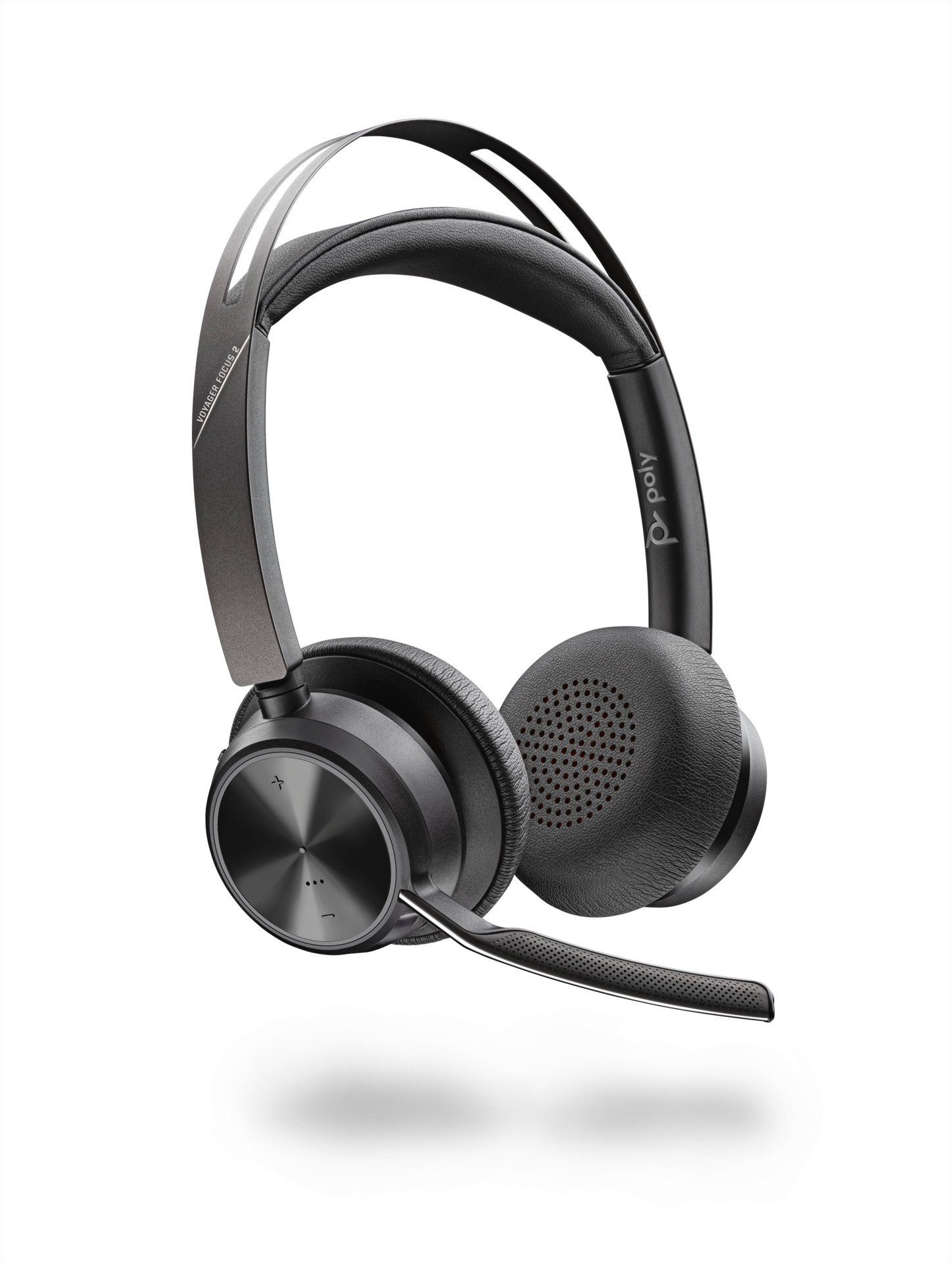 Poly Voyager Focus 2 UC USB-A Kopfhörer (Active Noise Cancelling (ANC)
