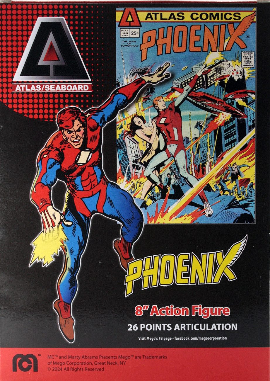 Mego Actionfigur Atlas Comics Actionfigur Phoenix 20 cm