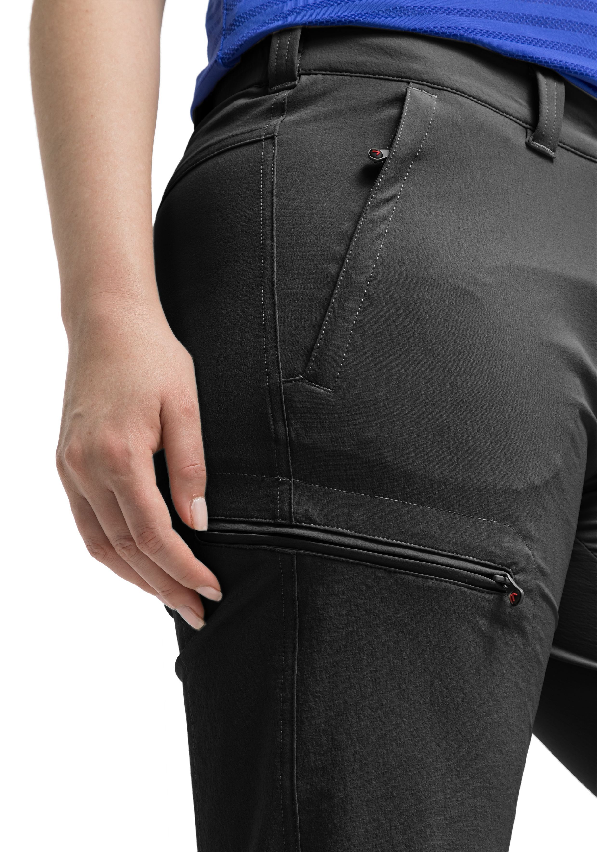 Maier Sports Zip-off-Hose Da-Zip Off Hose el. Arolla mit Zipp-off-Funktion, atmungsaktiv, hochelastisch, schnelltrocknend