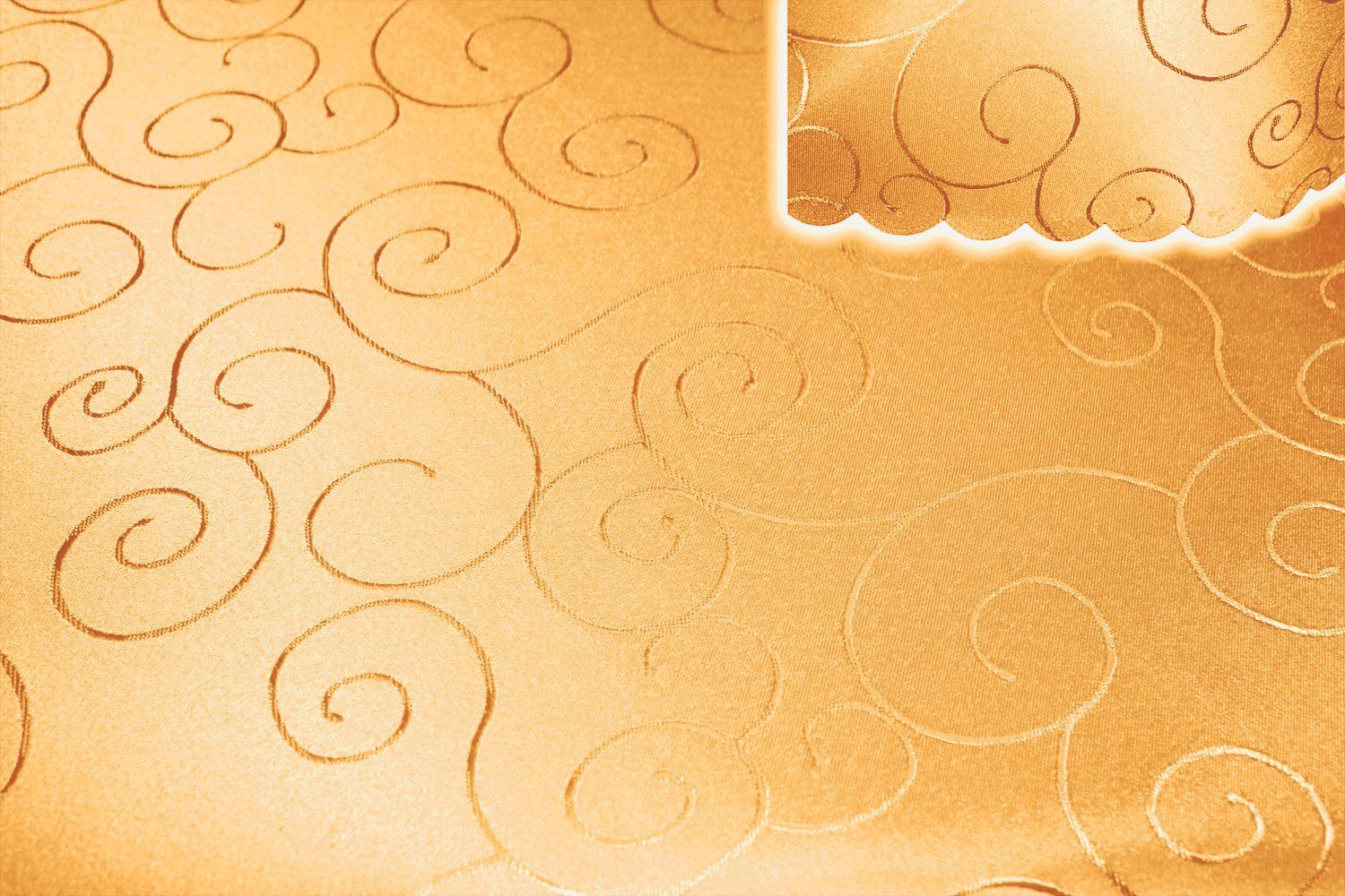 Tischdecke Tischdecke oval 130x220 cm damast Ornamente bügelfrei fleckenabweisend