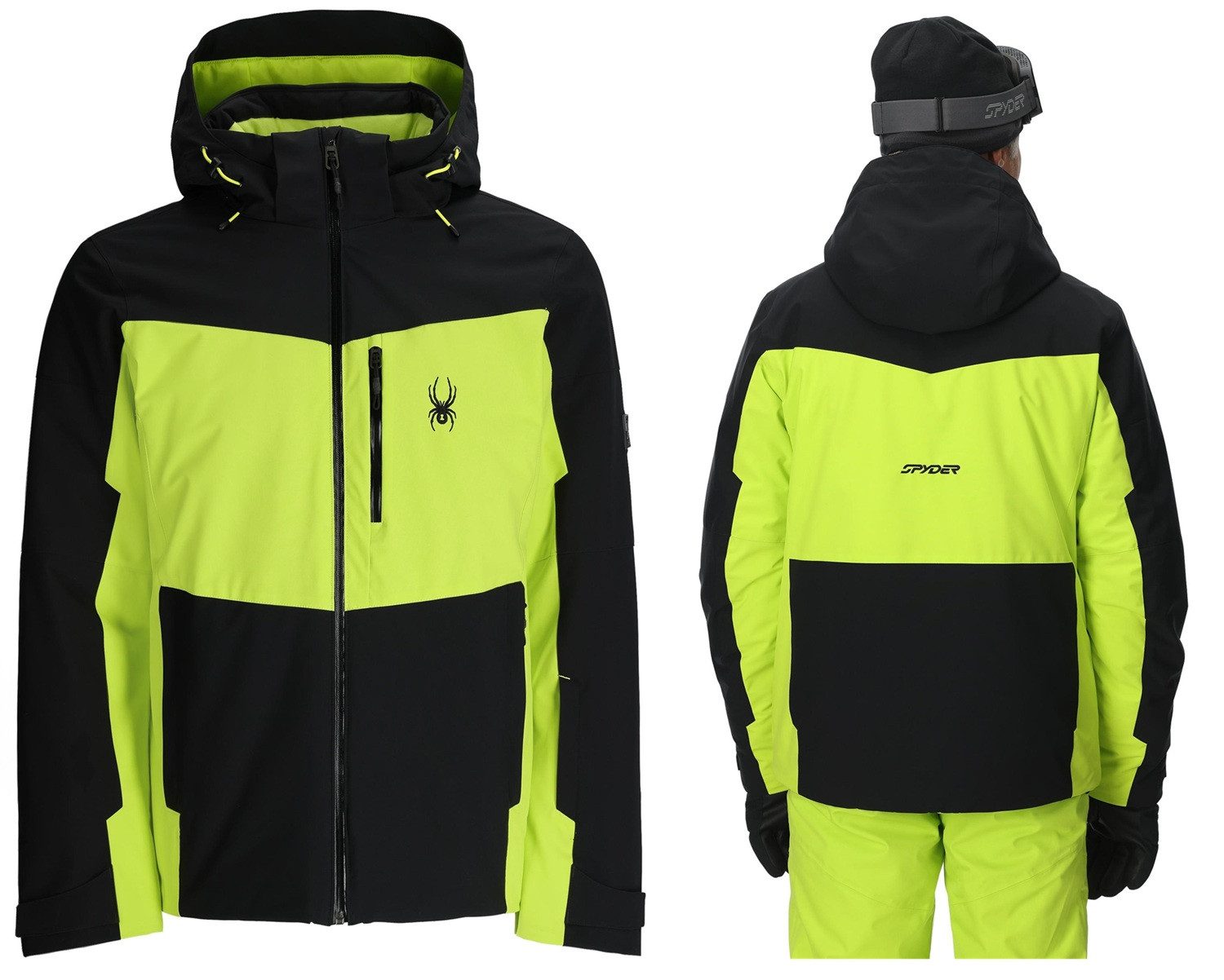 Spyder Skijacke Spyder Copper Jacket Herren Skijacke Winterjacke Jacke 38SA073517 BLK1