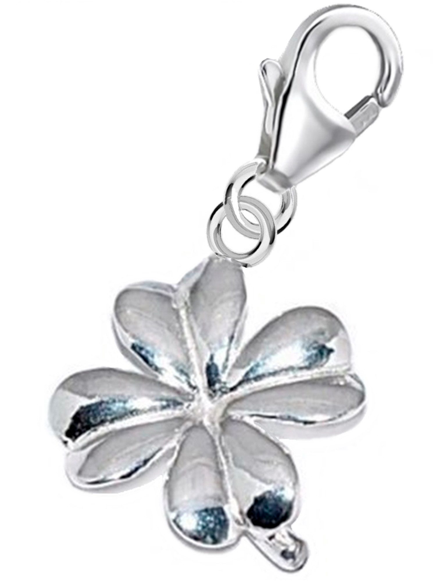 Goldene Hufeisen Charm-Einhänger Kleeblatt Karabiner Charm Anhänger für Bet günstig online kaufen