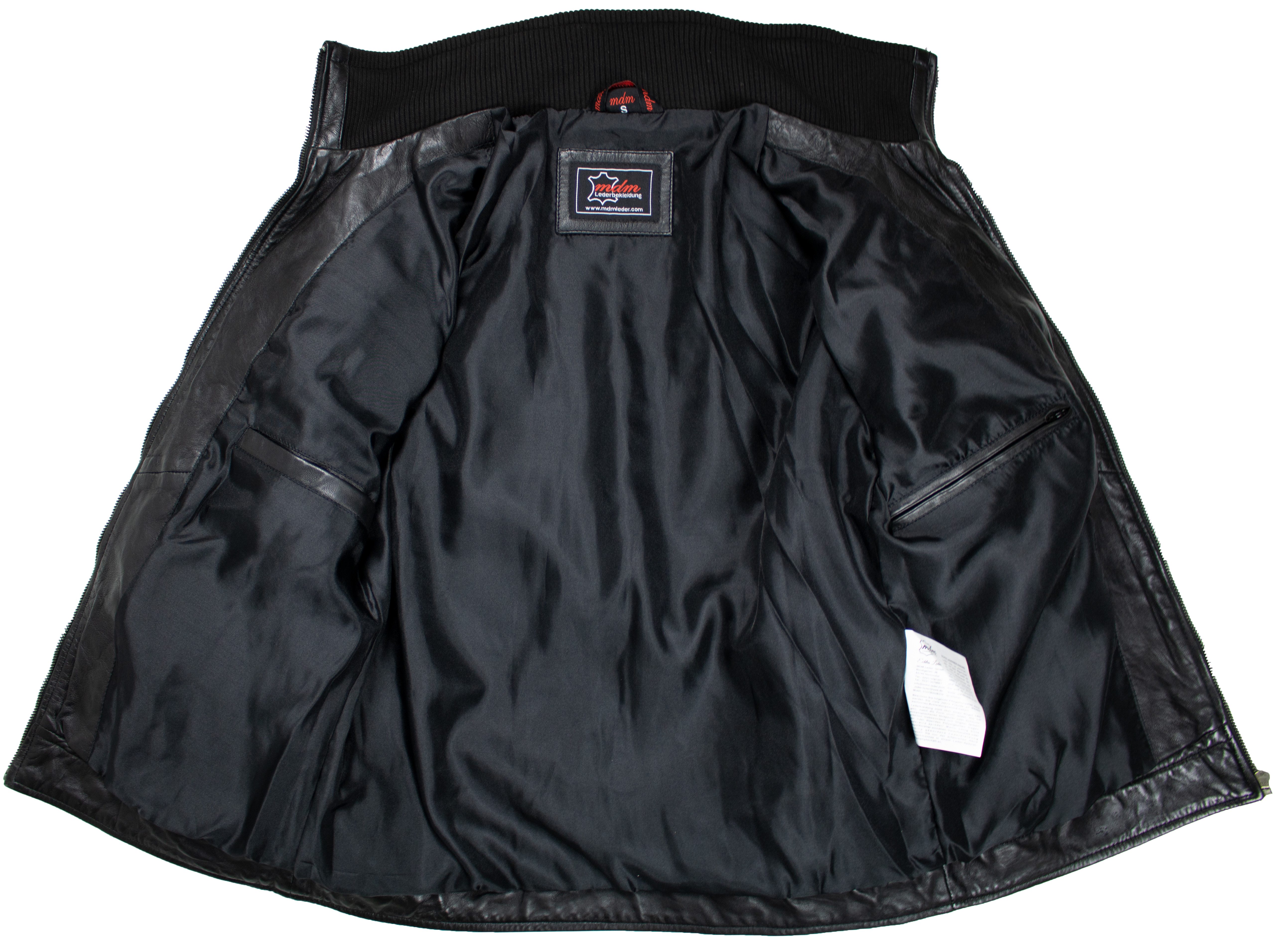 MDM Lederjacke Leichte Lamm Freizeit Herren Lederjacke Biker Stil