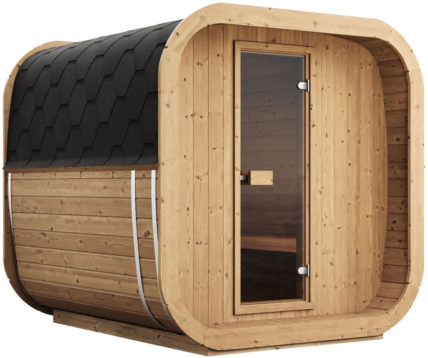 weka Saunahaus Laadi 2, BxTxH: 205 x 200 x 210 cm