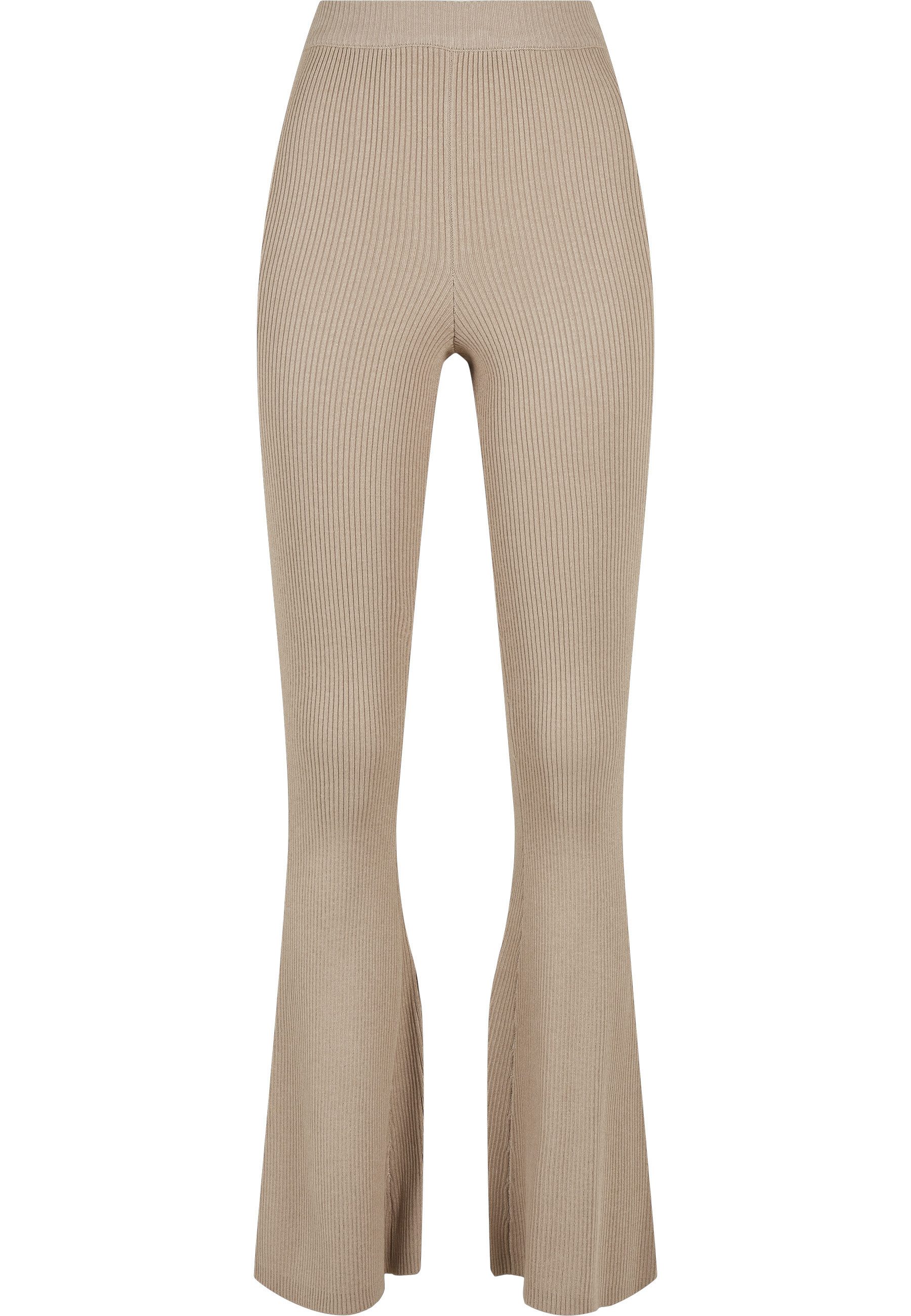 Leggings Urban Classics Damen Ladies Rib Knit Bootcut Leggings