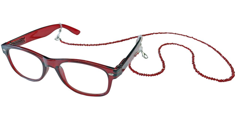 Trachtenland Brillenband Brillenkette Maskenkette mit Glaskristallperlen günstig online kaufen
