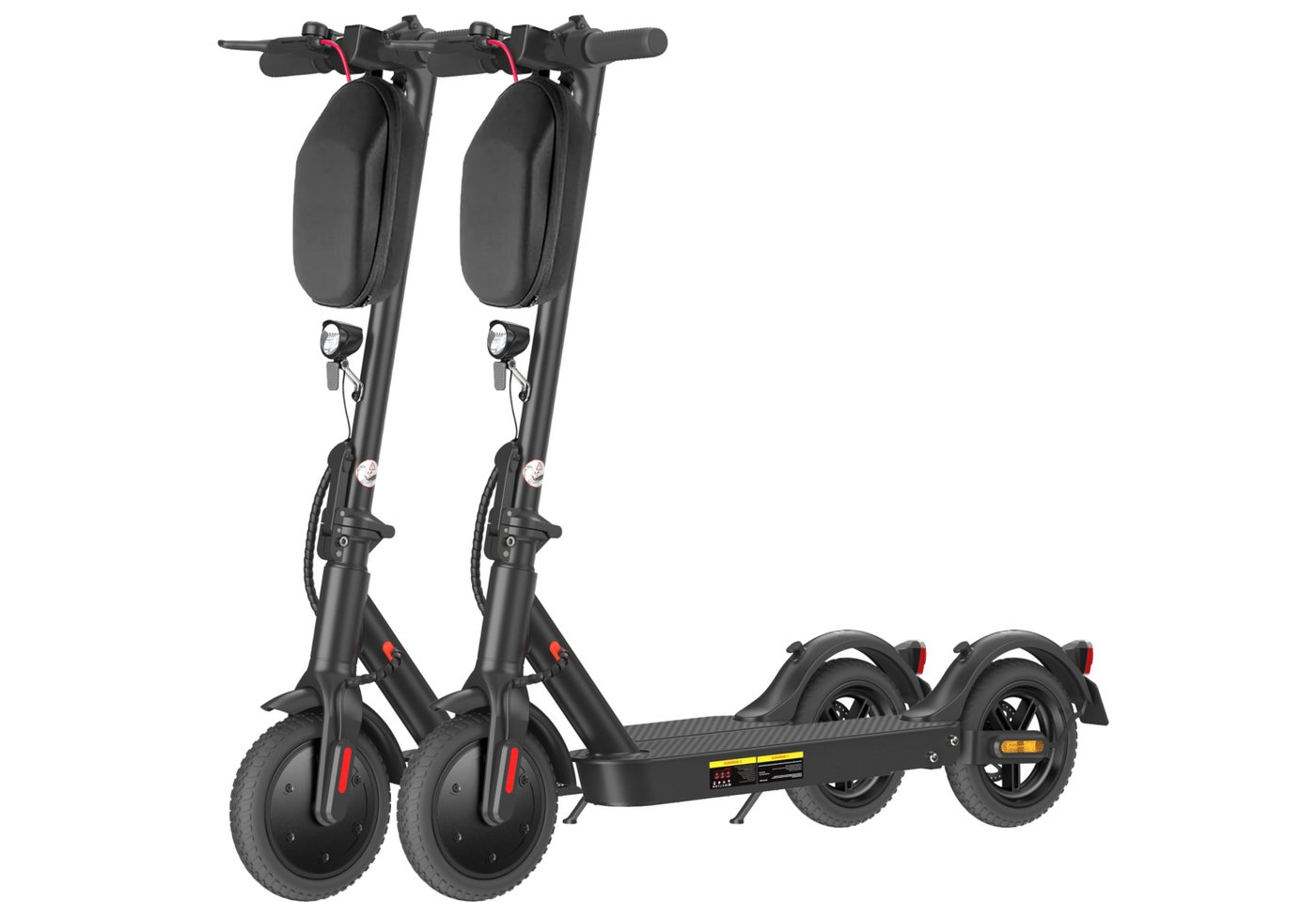 Thumbnail - iSinwheel E-Scooter Offroad Elektroroller mit Straßenzulassung(ABE), 20,00 km/h, 30 KM Reichweite,Duales Bremssystem, Be...