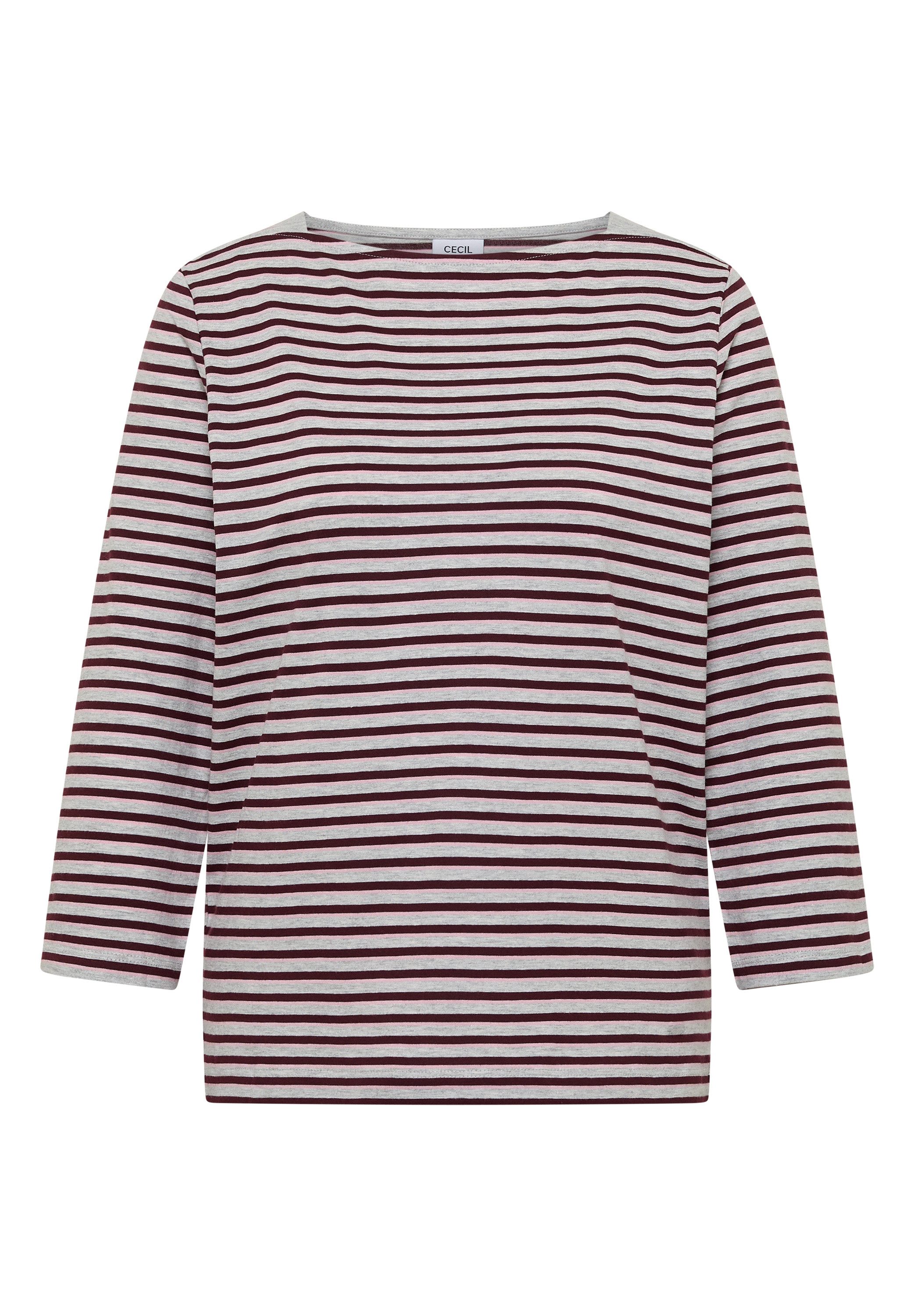 CECIL 3/4-Arm-Shirt im soften Baumwoll-Mix – Bild 4 von 5