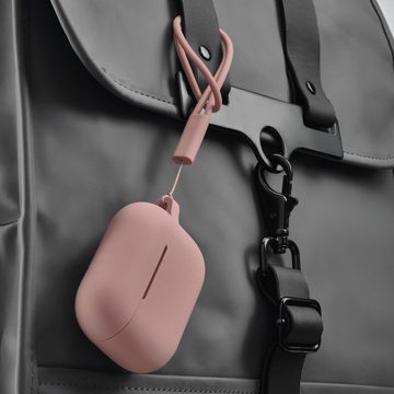 Hama Kopfhörer-Schutzhülle Schutzhülle aus Silikon für das Ladecase AirPods 1. Generation, Kratzfestes Sleeve, Ultra Slim, Wireless Charging kompatibel
