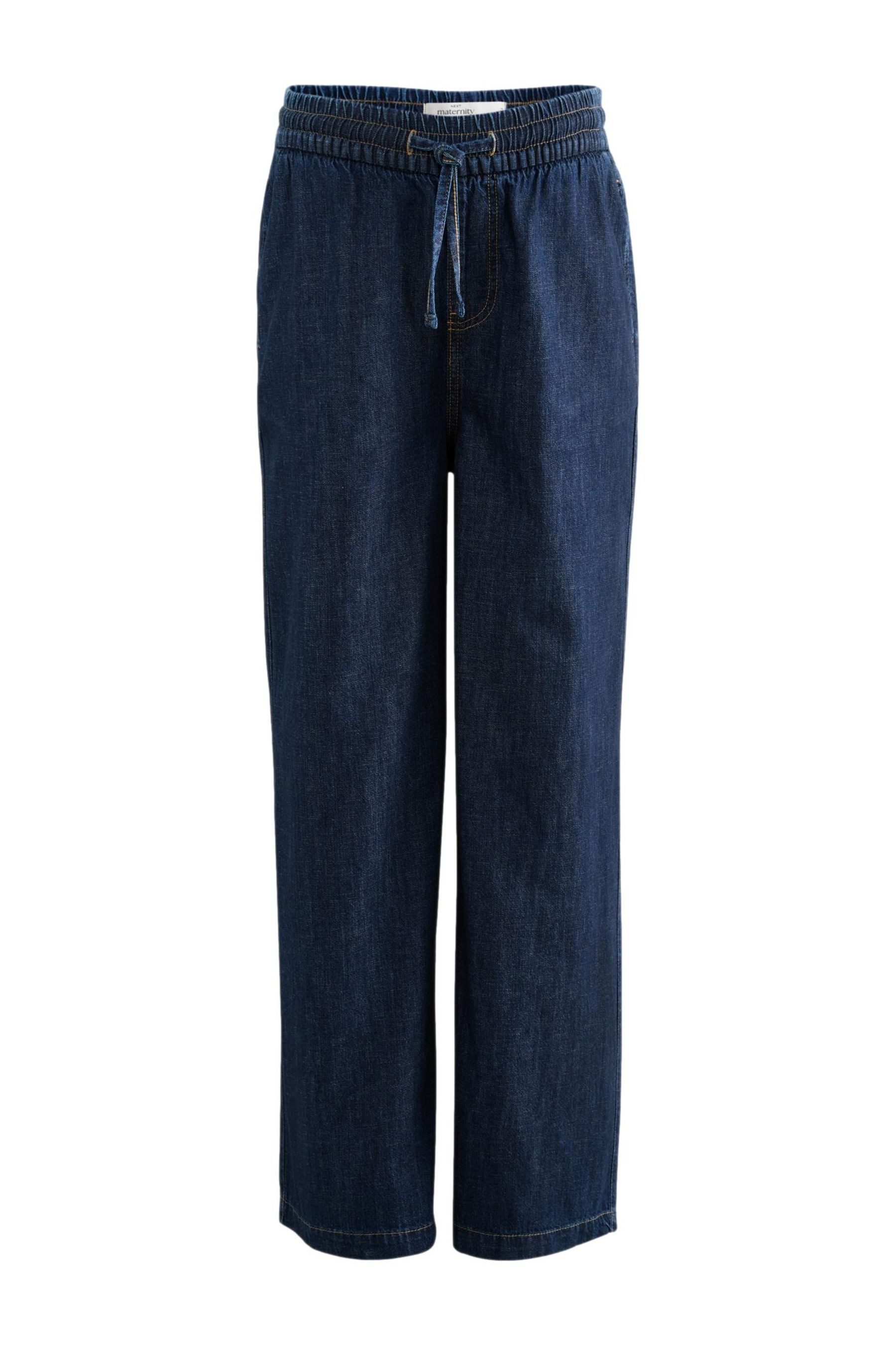 Next Weite Jeans Jeans mit Tunnelzug und weitem Bein, Umstandsmode (1-tlg)