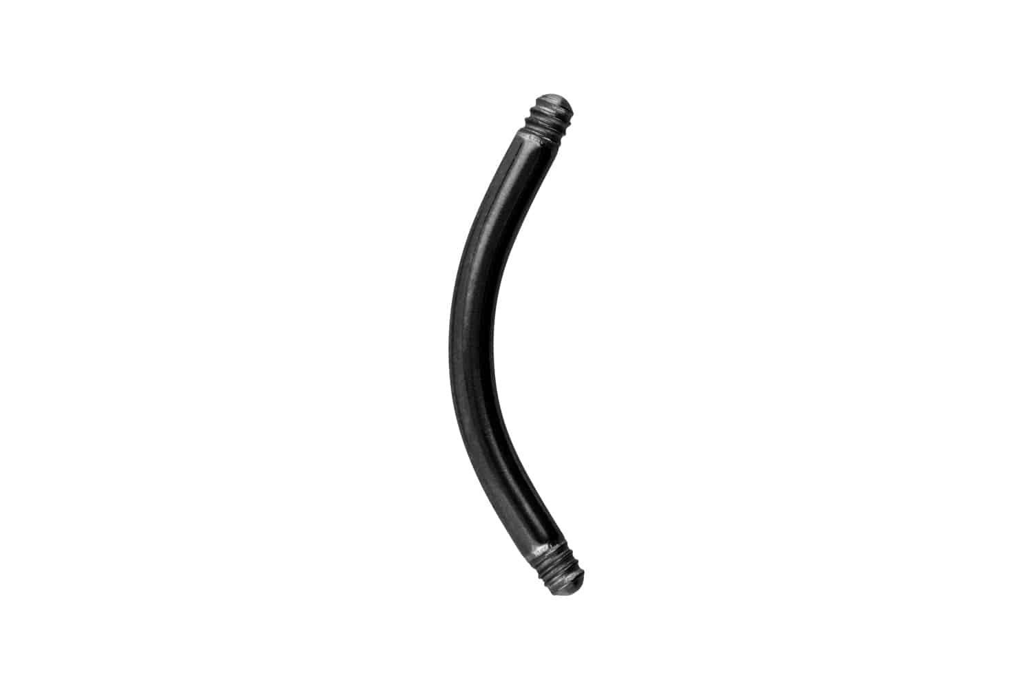 PIERCINGLINE Bauchnabelpiercing Titan Banane ohne Kugeln (Bananen, 1-tlg)