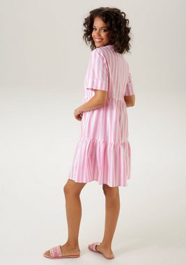 Aniston CASUAL Sommerkleid im Streifen-Dessin - NEUE KOLLEKTION