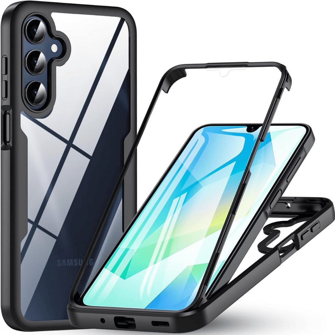 Smartphone-Hülle + Schutzglas für Samsung Galaxy A16 4G/5G Panzerfolie Display Case 9H