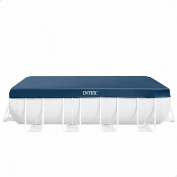 Intex Pool-Abdeckplane Intex Poolabdeckung 28037 400 x 200 cm Rechteckig für Garten-Rahmenpoo