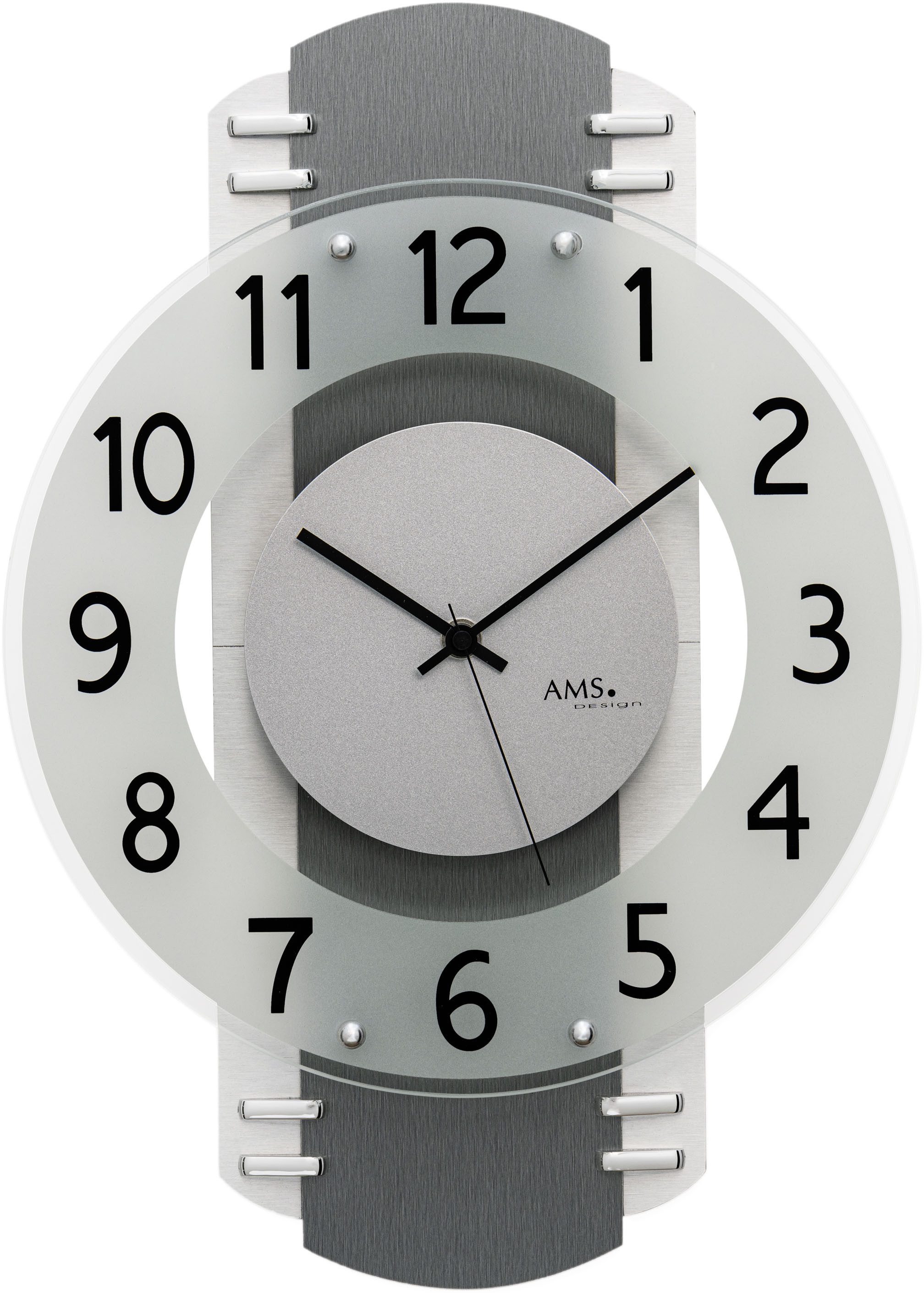 AMS Funkwanduhr (Quarzuhr, Wanduhr, Made in günstig online kaufen