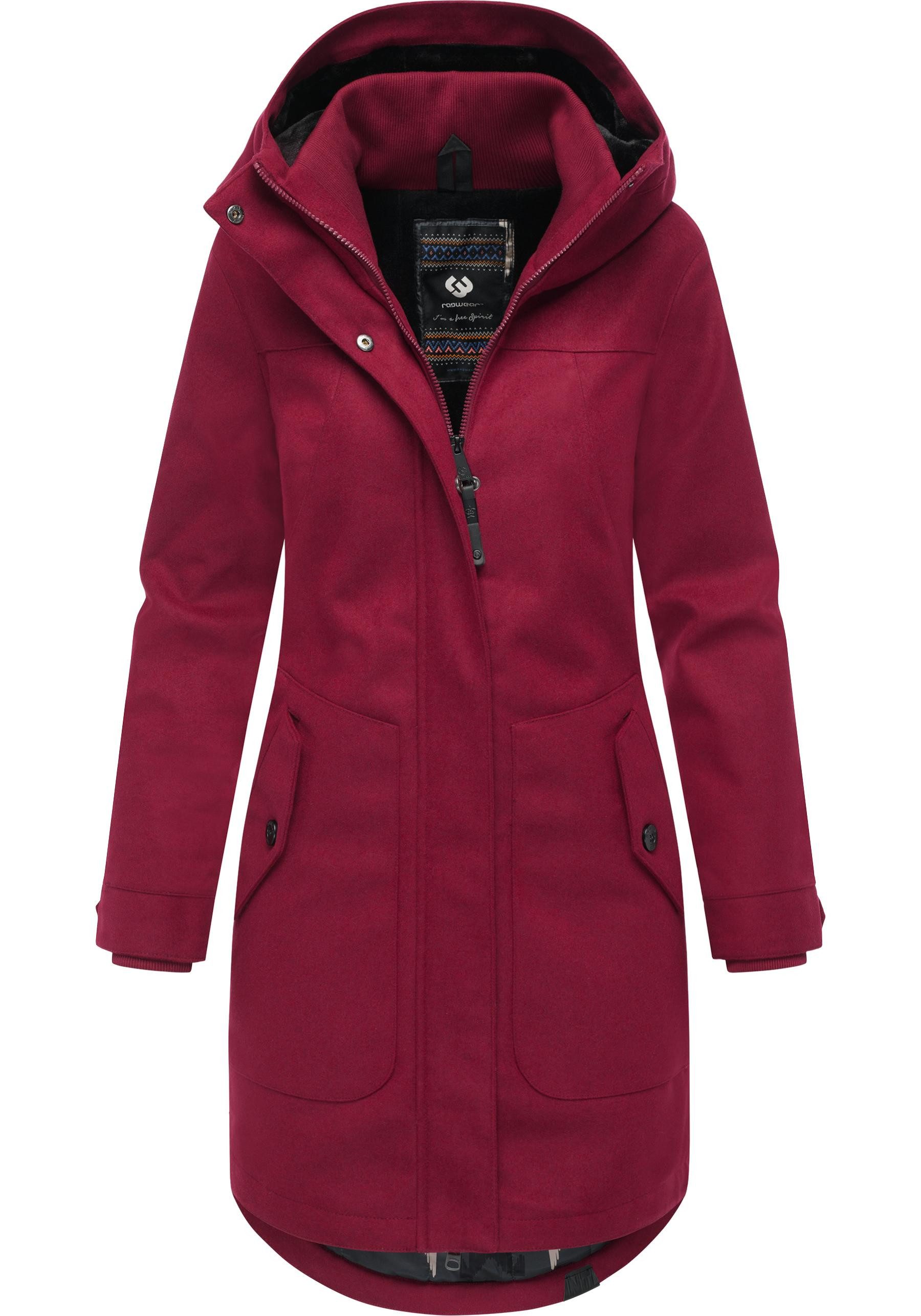 Ragwear Wintermantel Jannisa Coat Klassischer Damen günstig online kaufen
