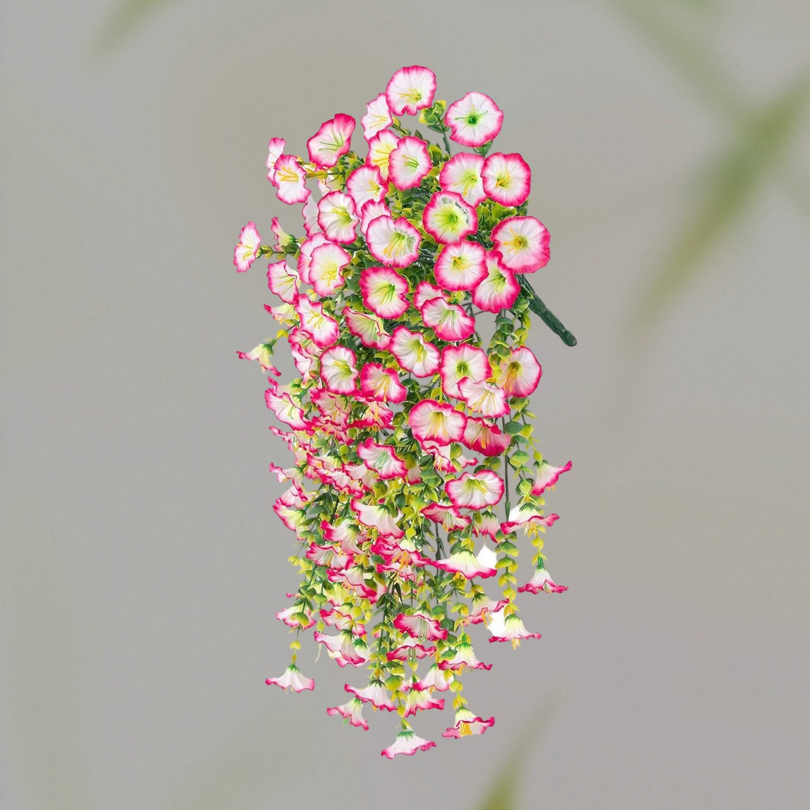 Kunstranke 2 Stück künstliche Hängepflanzen Seidenblumen Set Petunie, REDOM günstig online kaufen