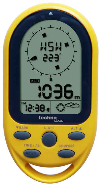 technoline Kompass EA 3050, mit Wettervorhersage und Höhenmesser