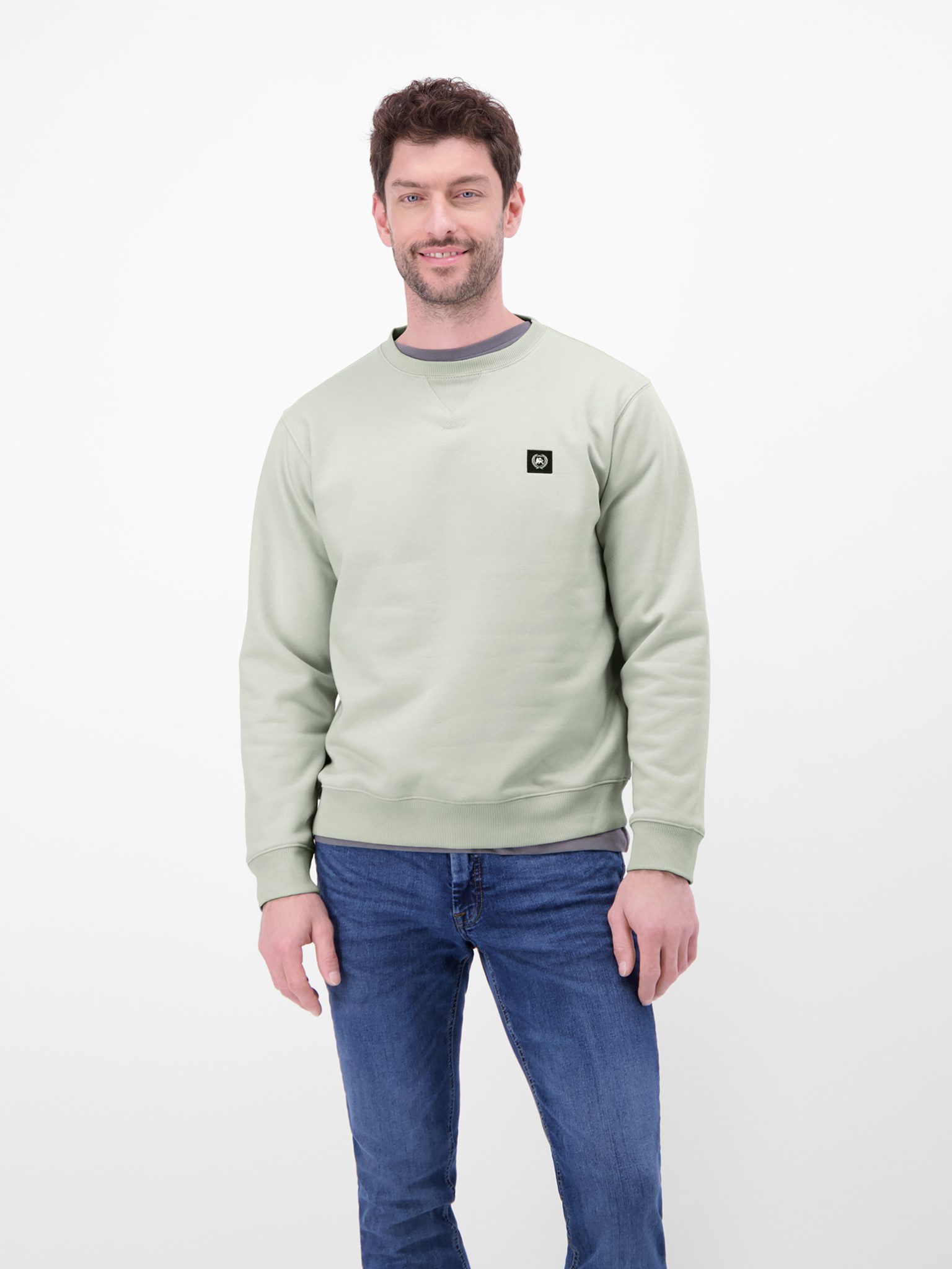 LERROS Sweater mit Logo-Badge günstig online kaufen