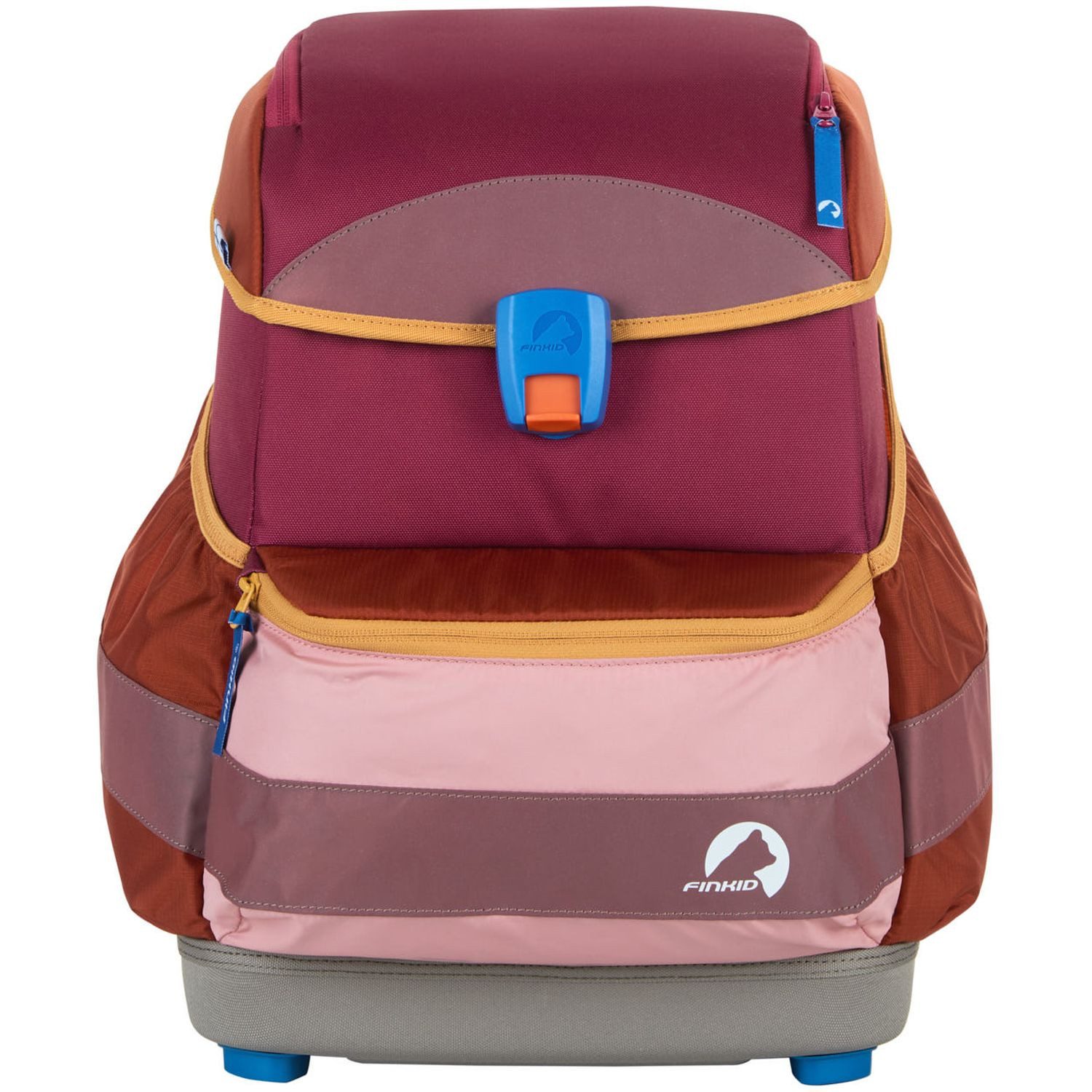 Finkid Schulranzen Schulranzenset 4-tlg. BUDDY EKO SPORT berry mix
