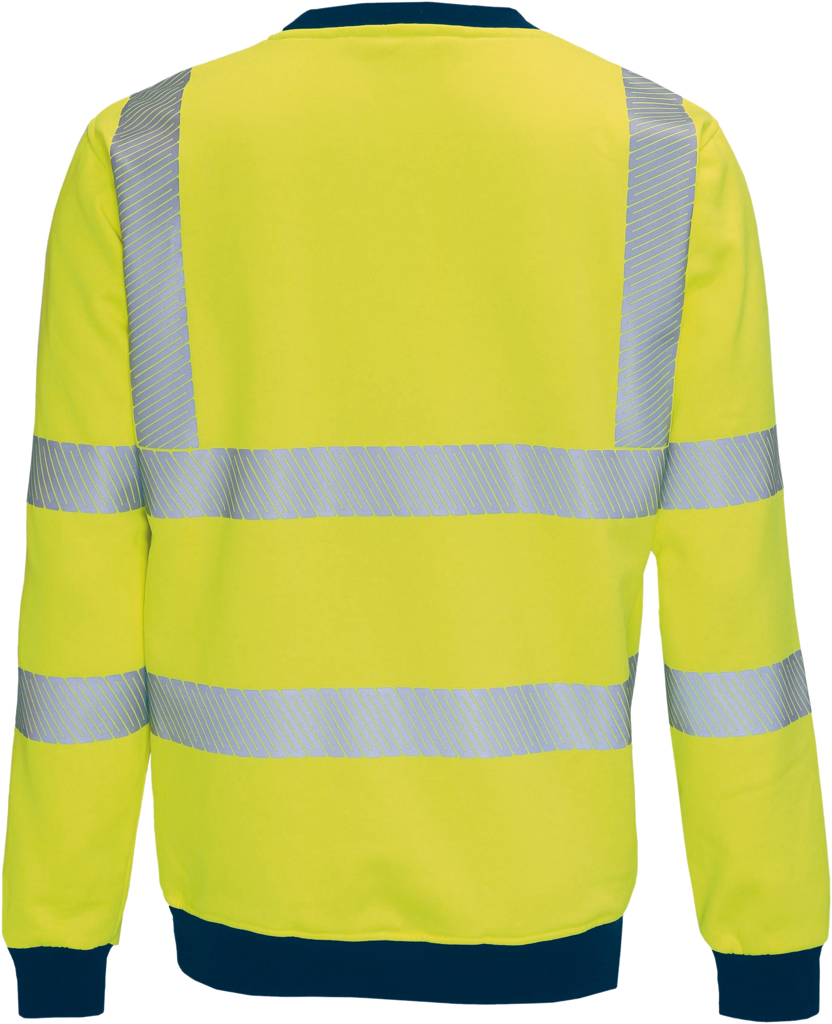 vizwell Sweatshirt Warnschutz Pullover reflektierend orange gelb Sweat mit günstig online kaufen