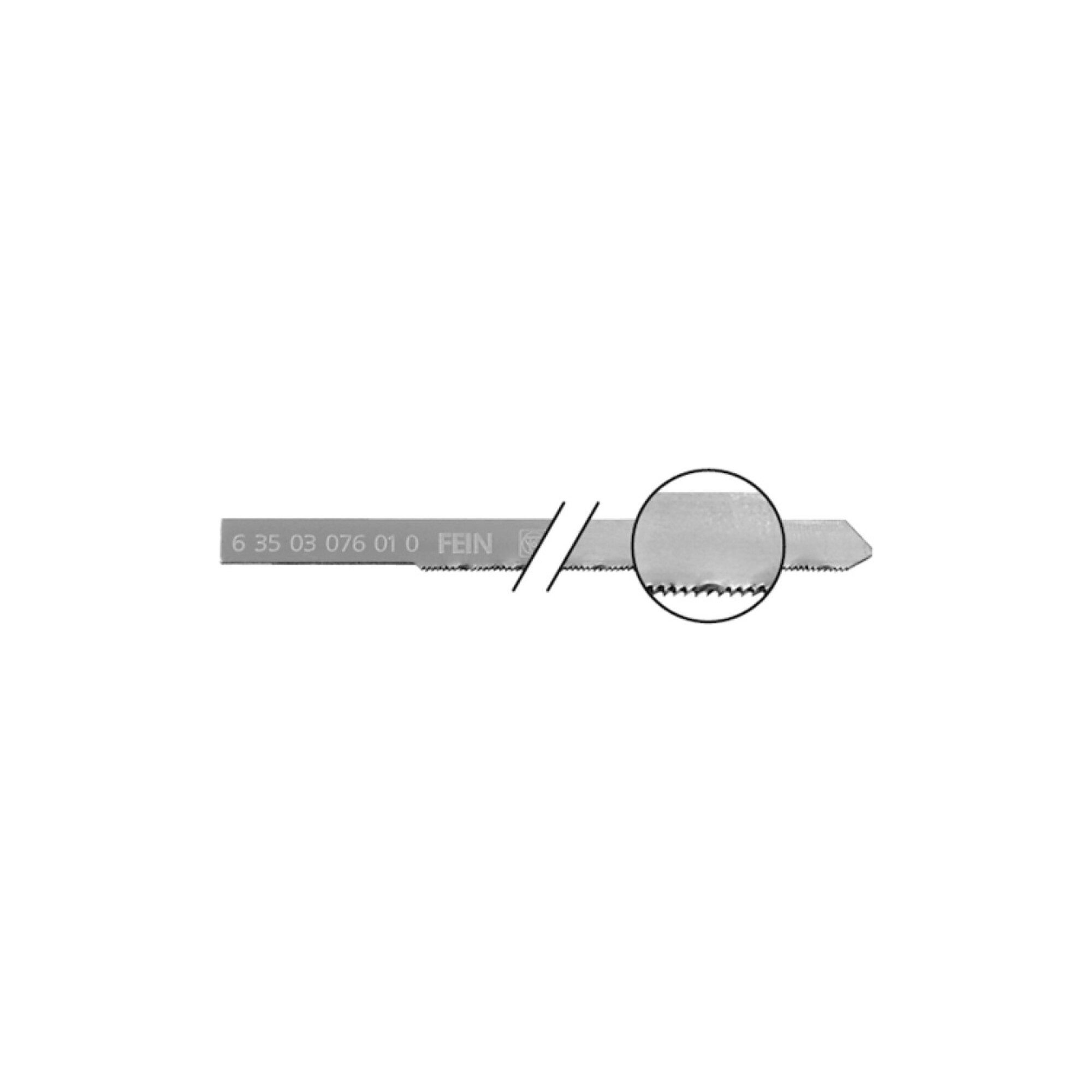 Fein Stichsäge Fein Sägeblätter 5er Pack, Länge 100 mm, Zahnabstand 0,7 mm 5 Stk