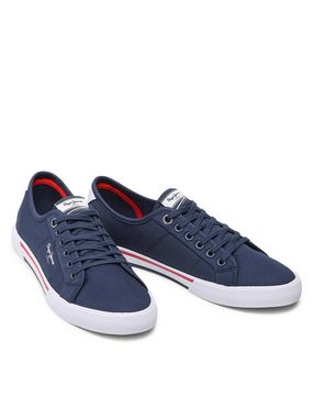 Pepe Jeans Sneakers aus Stoff Brady Men Basic PMS30816 Navy 595 Sneaker