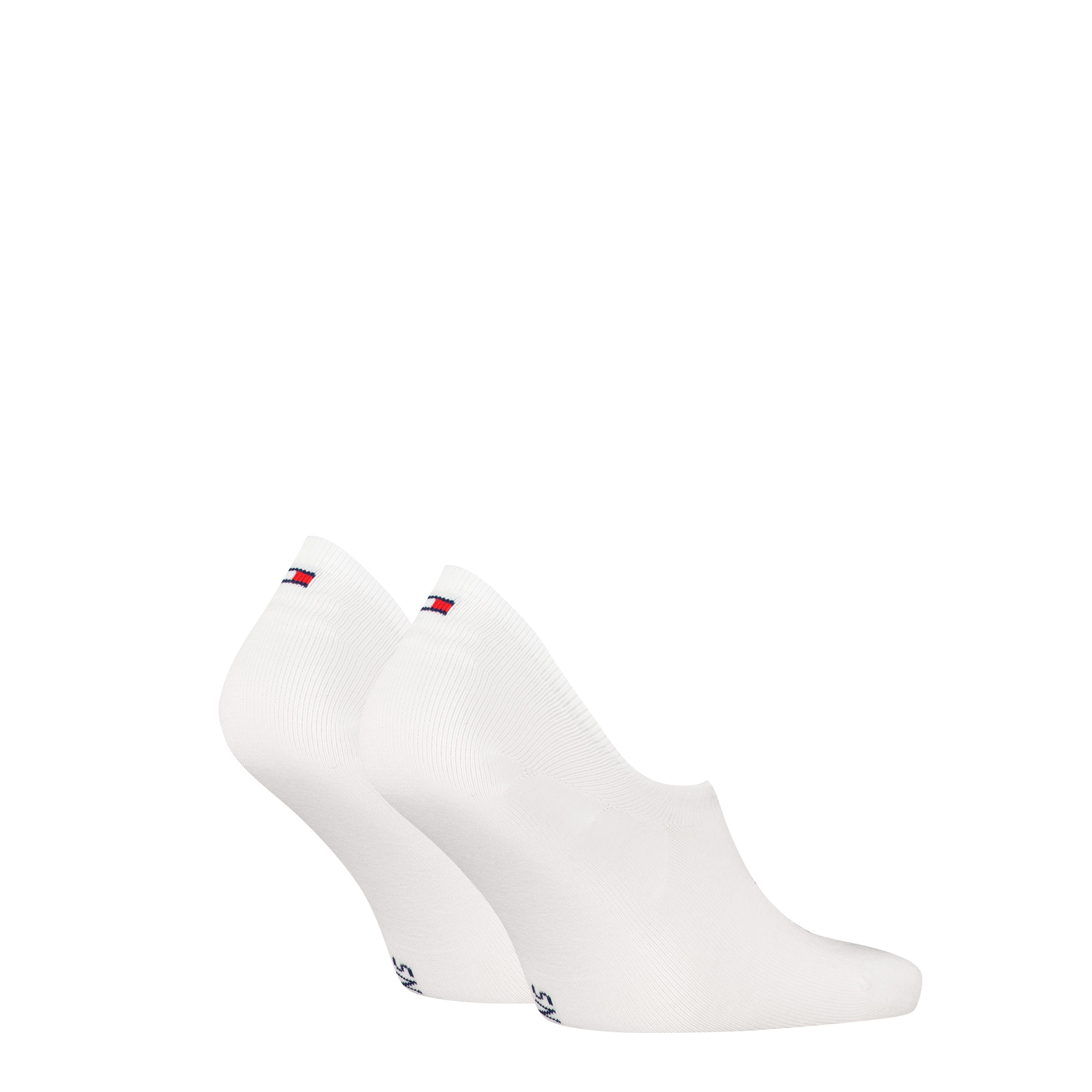 Tommy Hilfiger Füßlinge TH UNI TJ FOOTIE 2P FLAG (2 Paar) Mit großem Flag-Label vorn