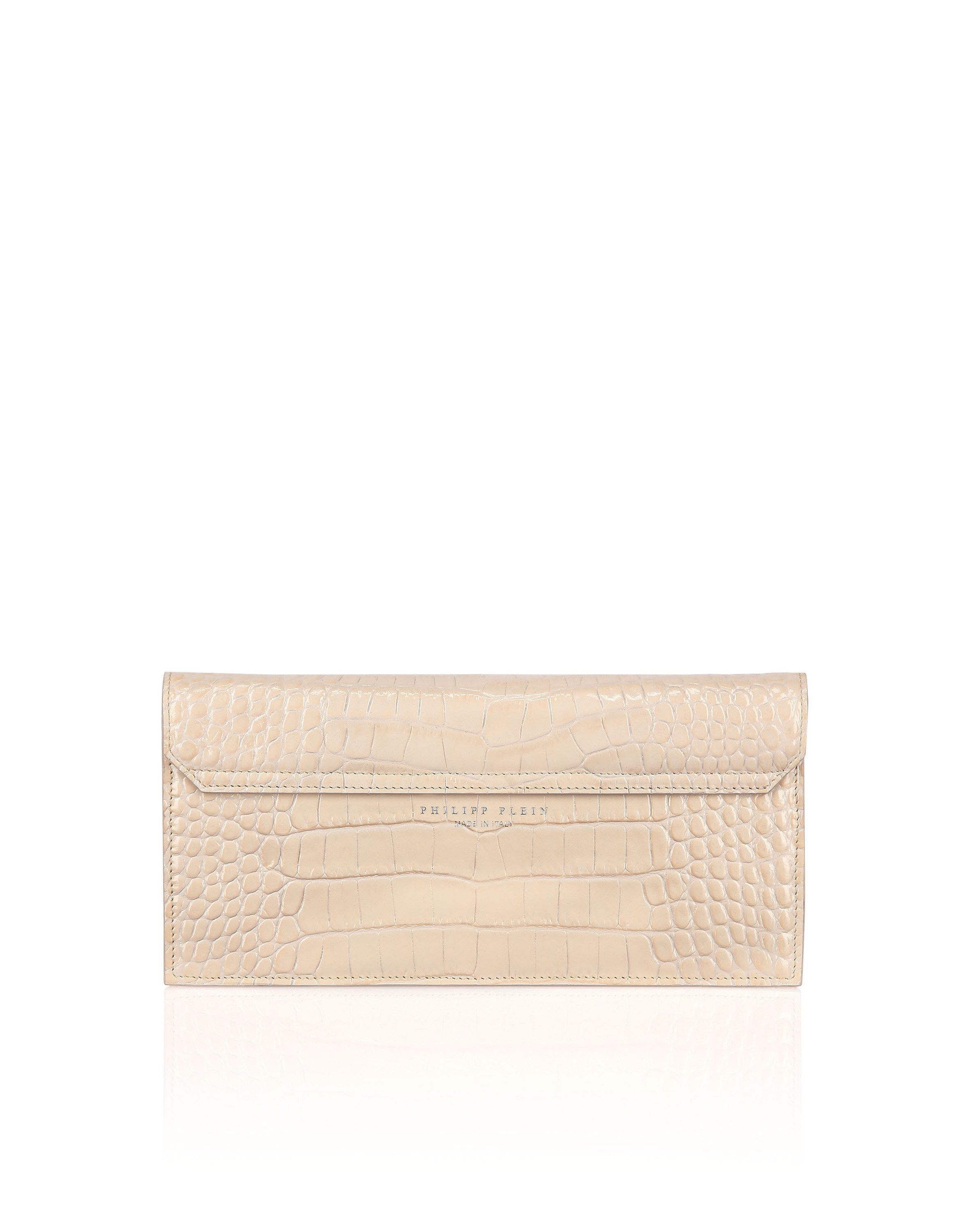PHILIPP PLEIN Handtasche Gothic Plein Crocco Geprägt