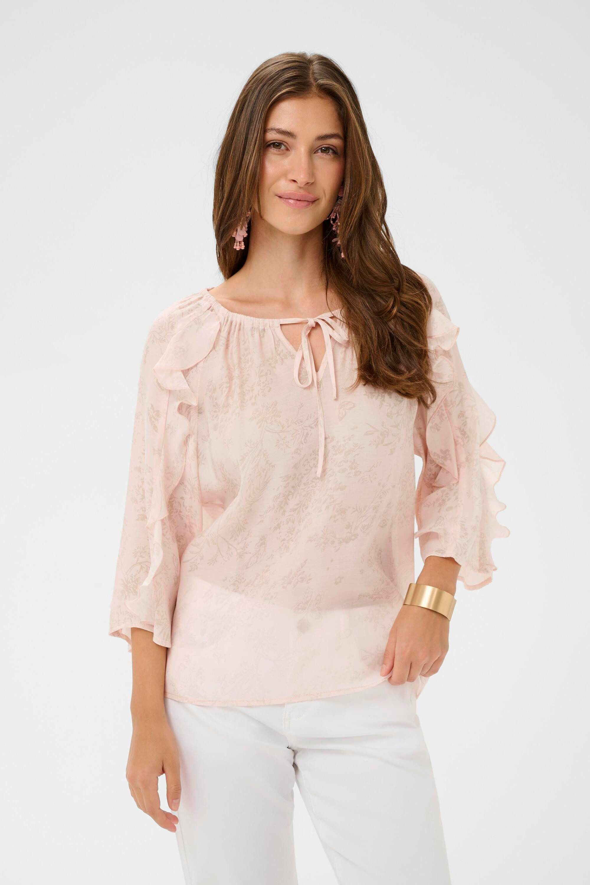 Cream Langarmbluse Langarm-Bluse CRAmy