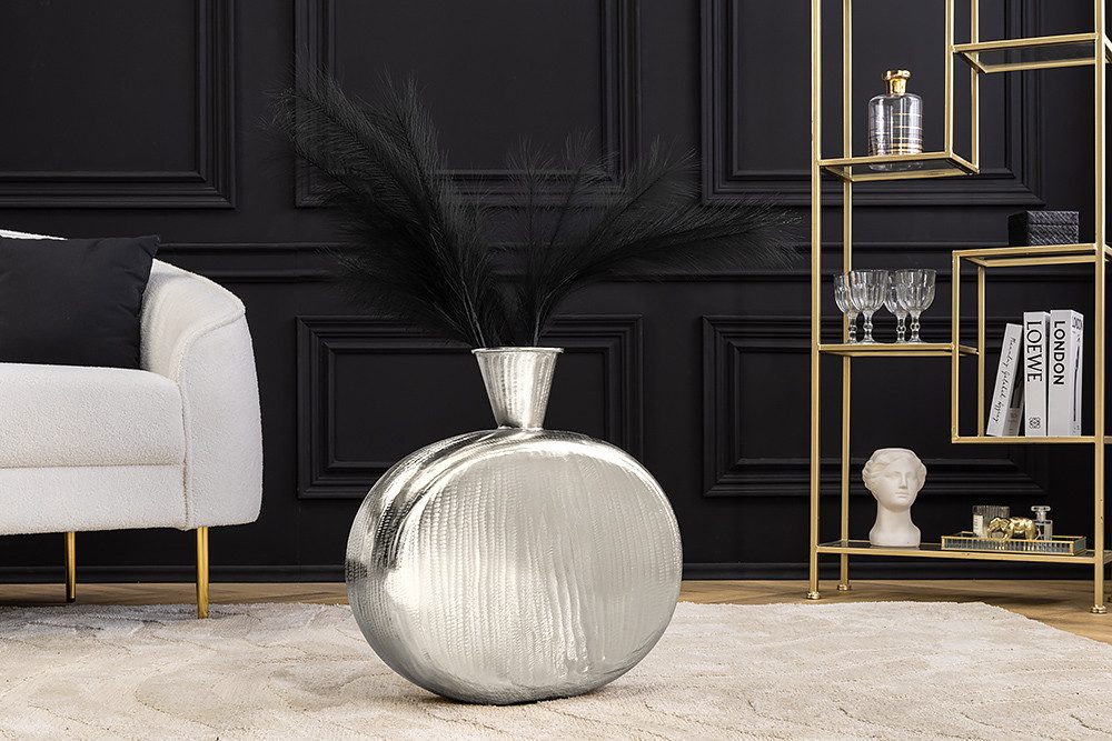 riess-ambiente Dekovase ORIENT L 50cm silber günstig online kaufen
