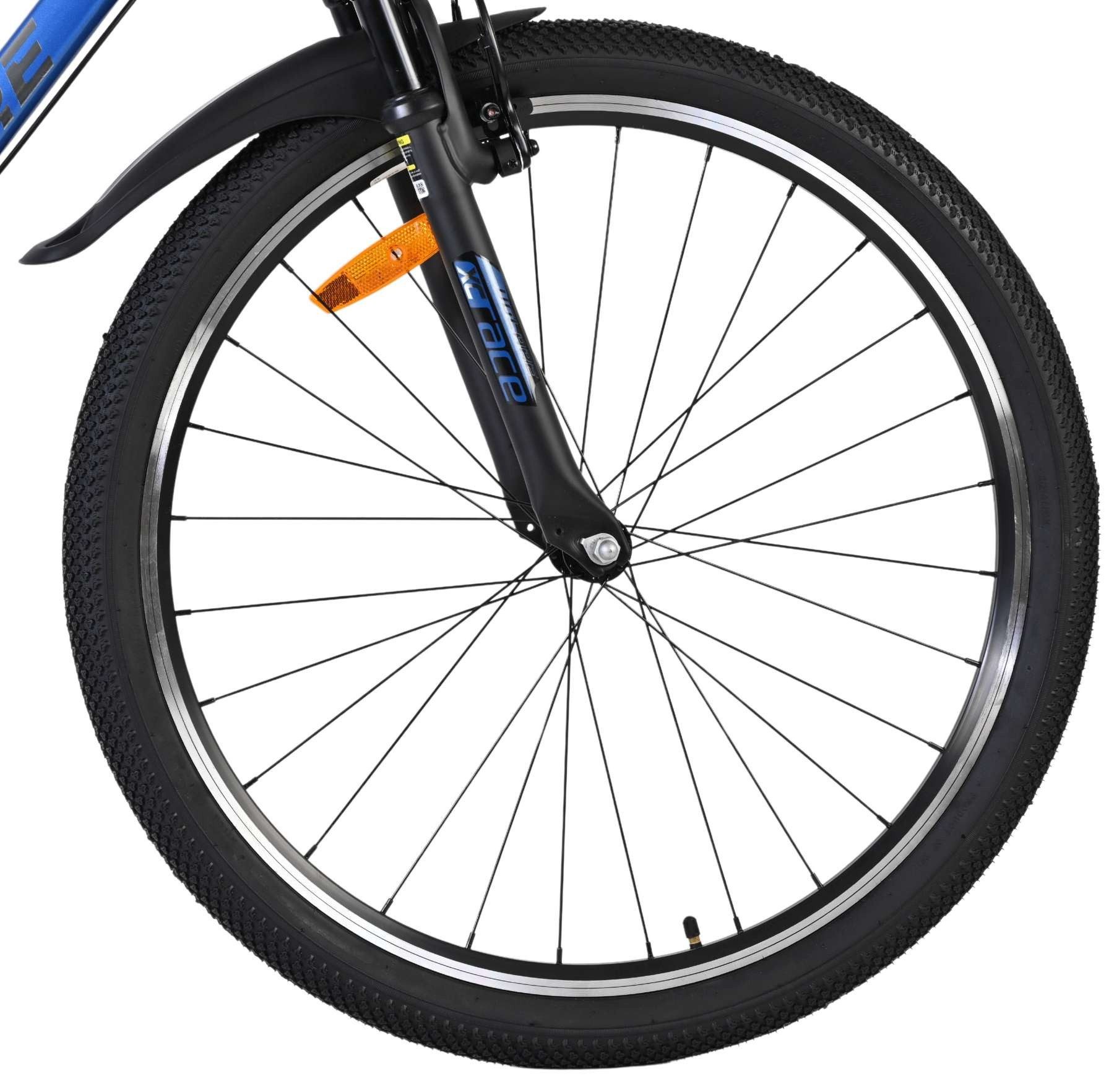 Volare Kinderfahrrad XC Race Jungen 26 Zoll Blau/Grau – Nexus 3-Gang, Handbremse, Aluminiumrahmen 41 cm, Altersgruppe 9–12 Jahre, Kleidung 140–152