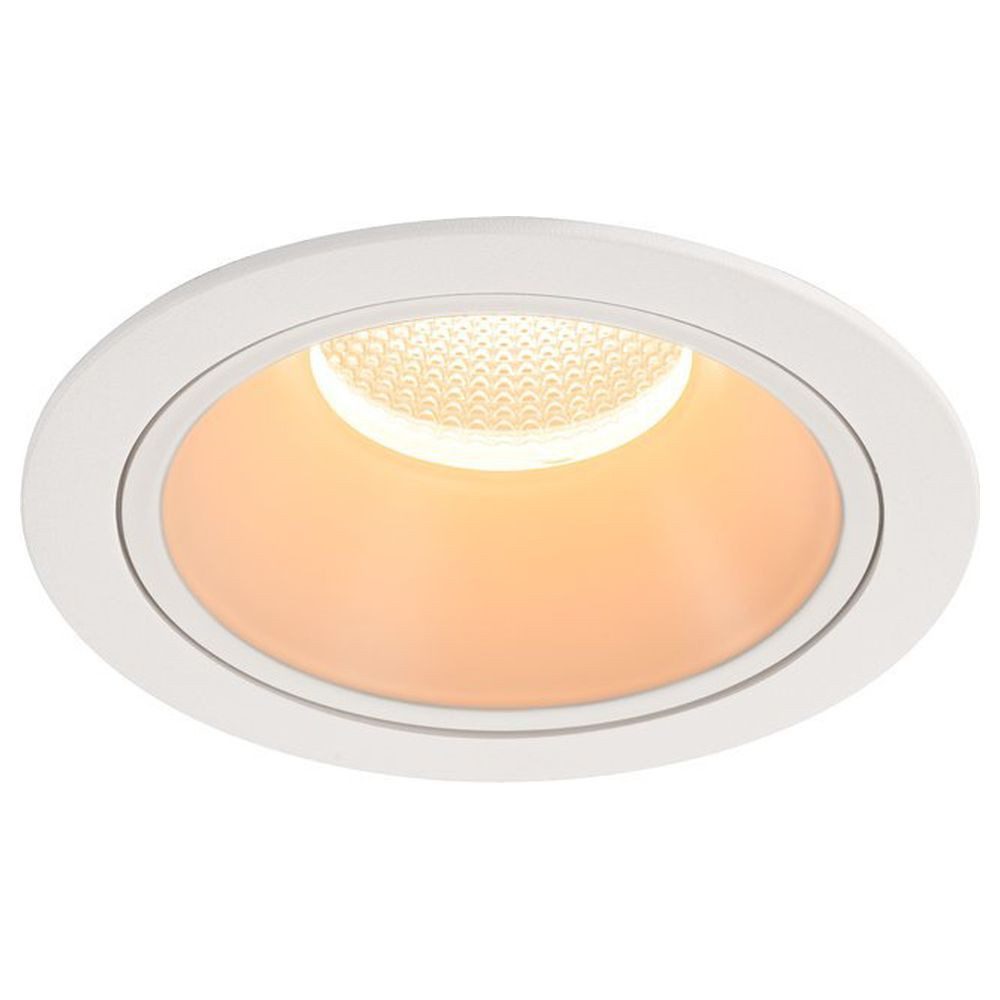 SLV Einbauleuchte LED Einbaustrahler Numinos in Weiß 37,4W 3500lm 2700K 20°, LED