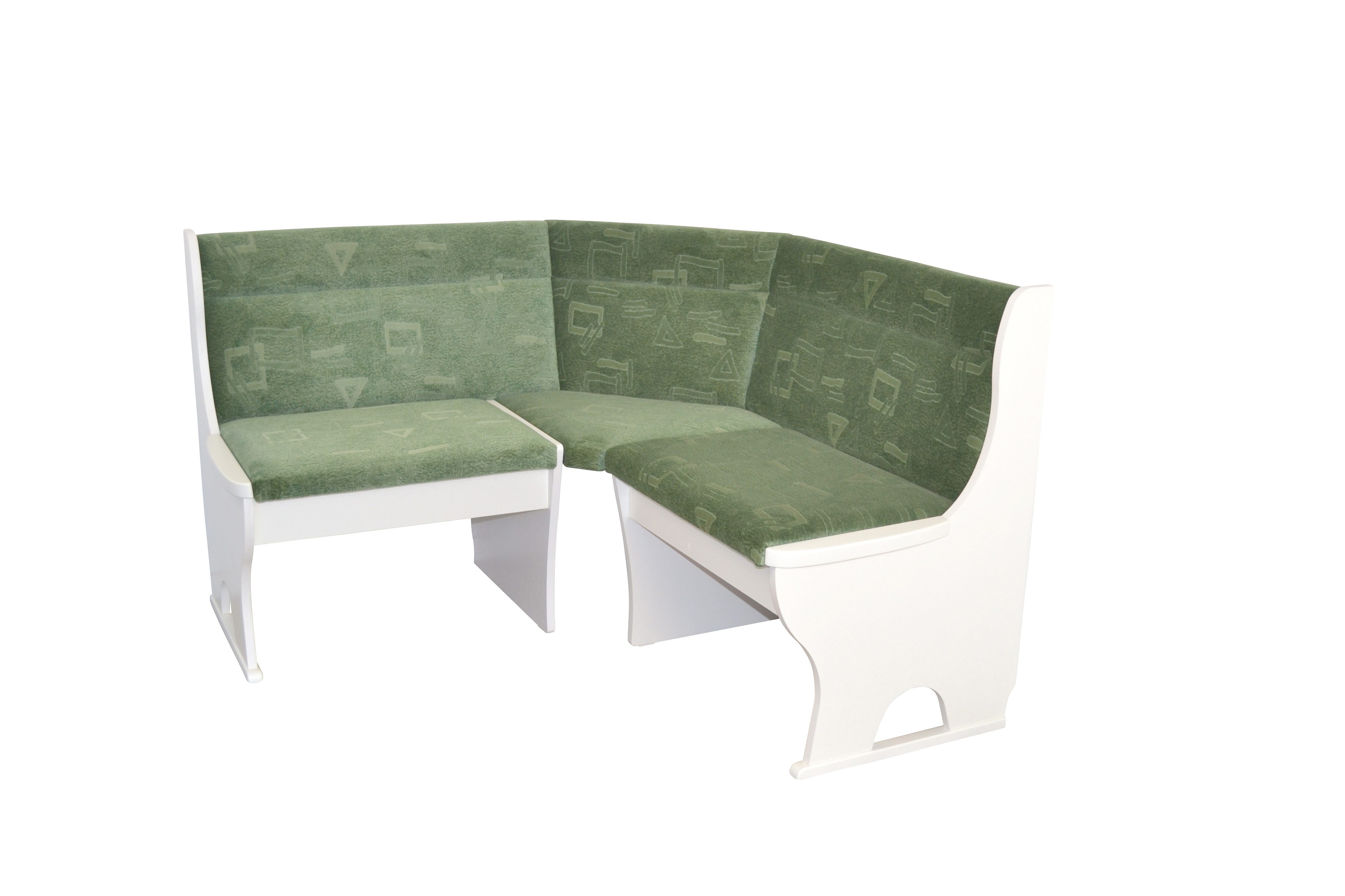 moebel-direkt-online Eckbankgruppe 4tlg. Eckbankgruppe in zwei Farben, (Spar-Set, 4tlg. Set), Stühle aus Massivholz