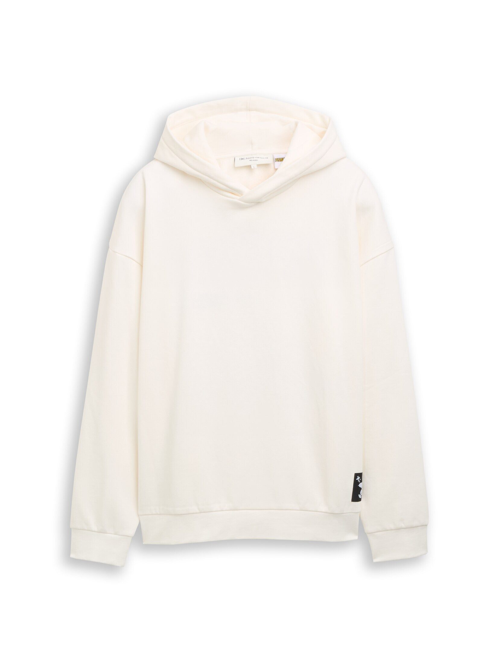 TOM TAILOR Denim Sweatshirt Strick & Sweatshirts Relaxed Fit Hoodie Sweatshirt mit Snoopy-Rückenprint