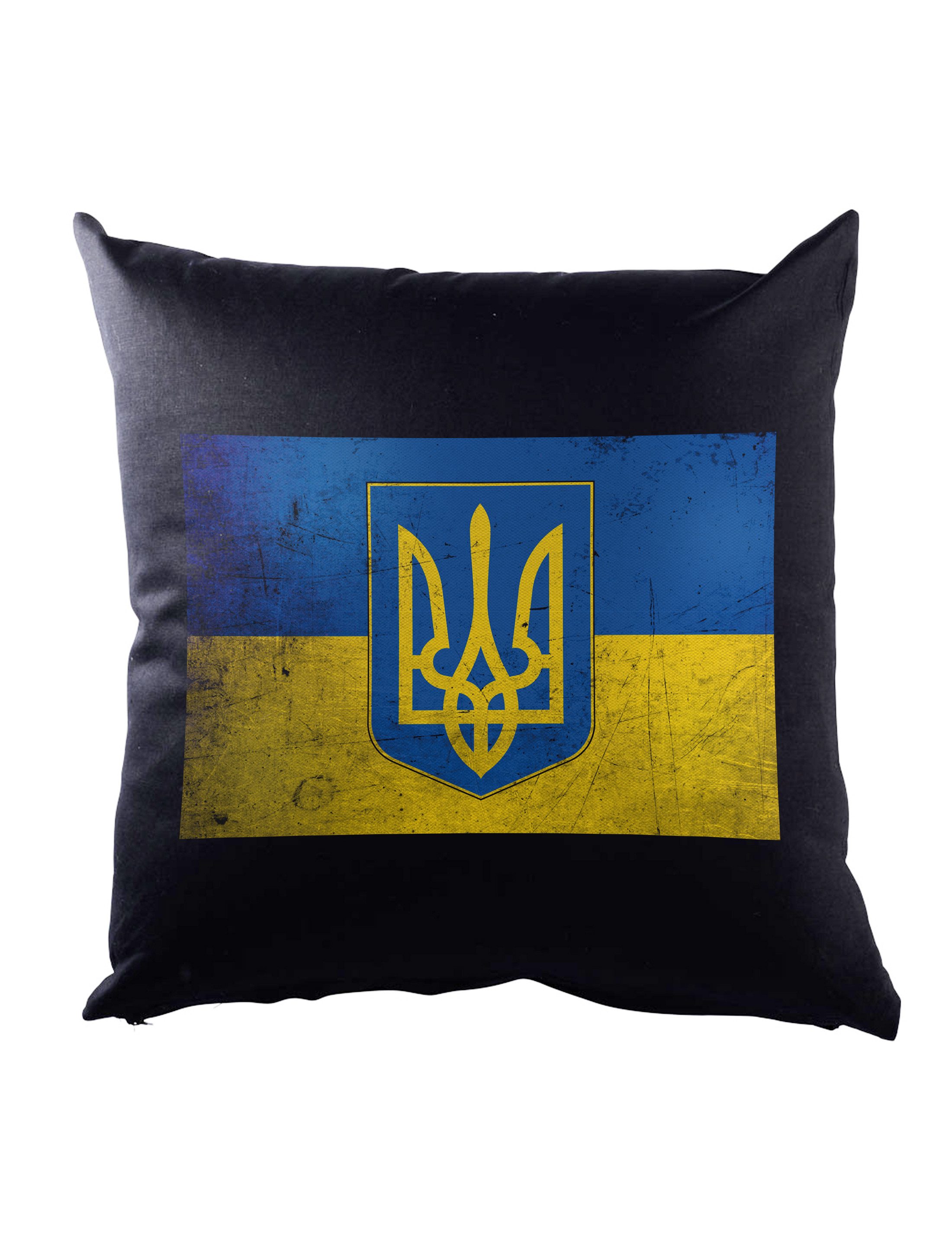 Dekokissen Classic Ukraine Flag Dekokissen Against War Widerstand Fahne Faust