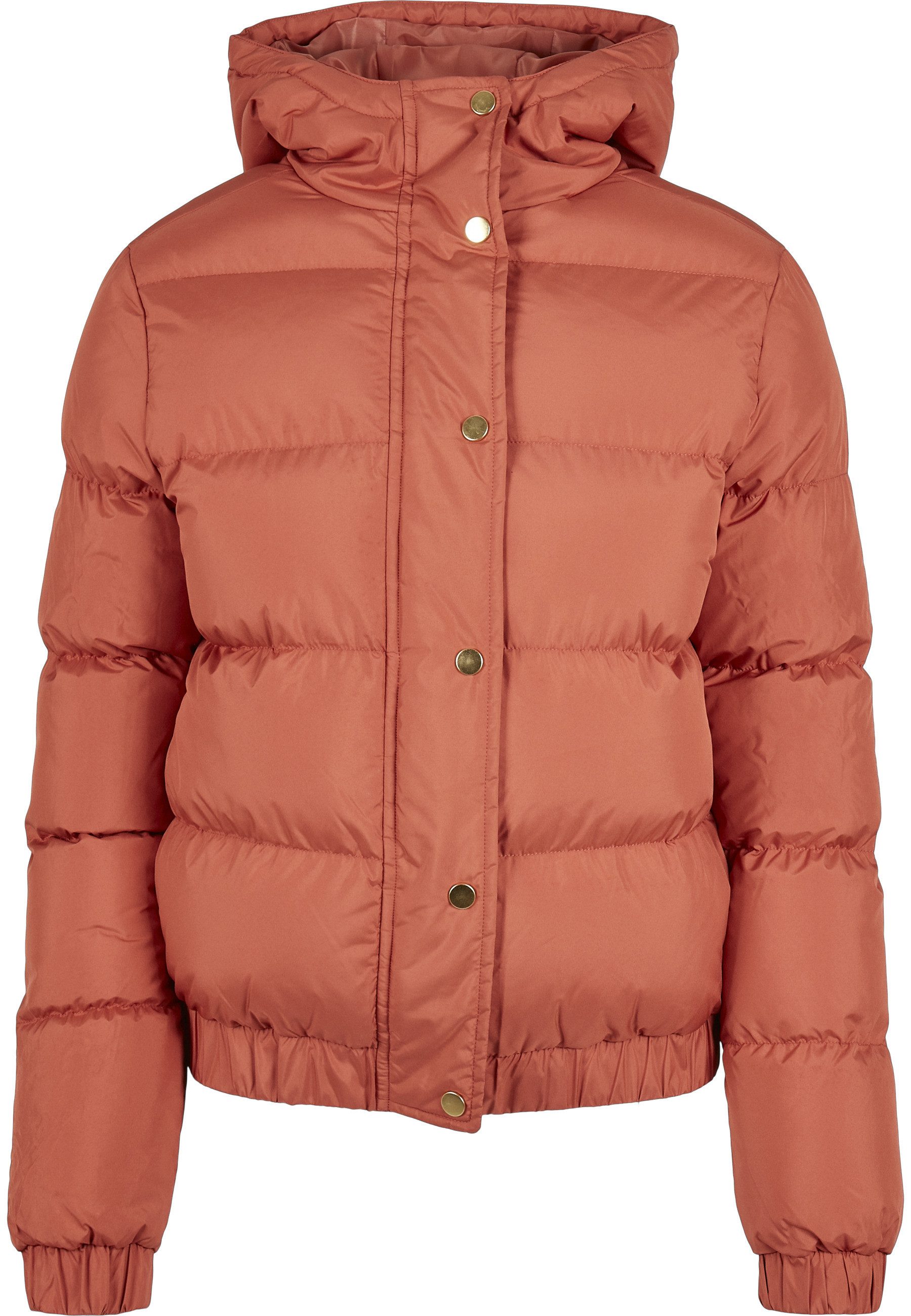 URBAN CLASSICS Winterjacke Urban Classics Damen Ladies Hooded Puffer Jacket günstig online kaufen