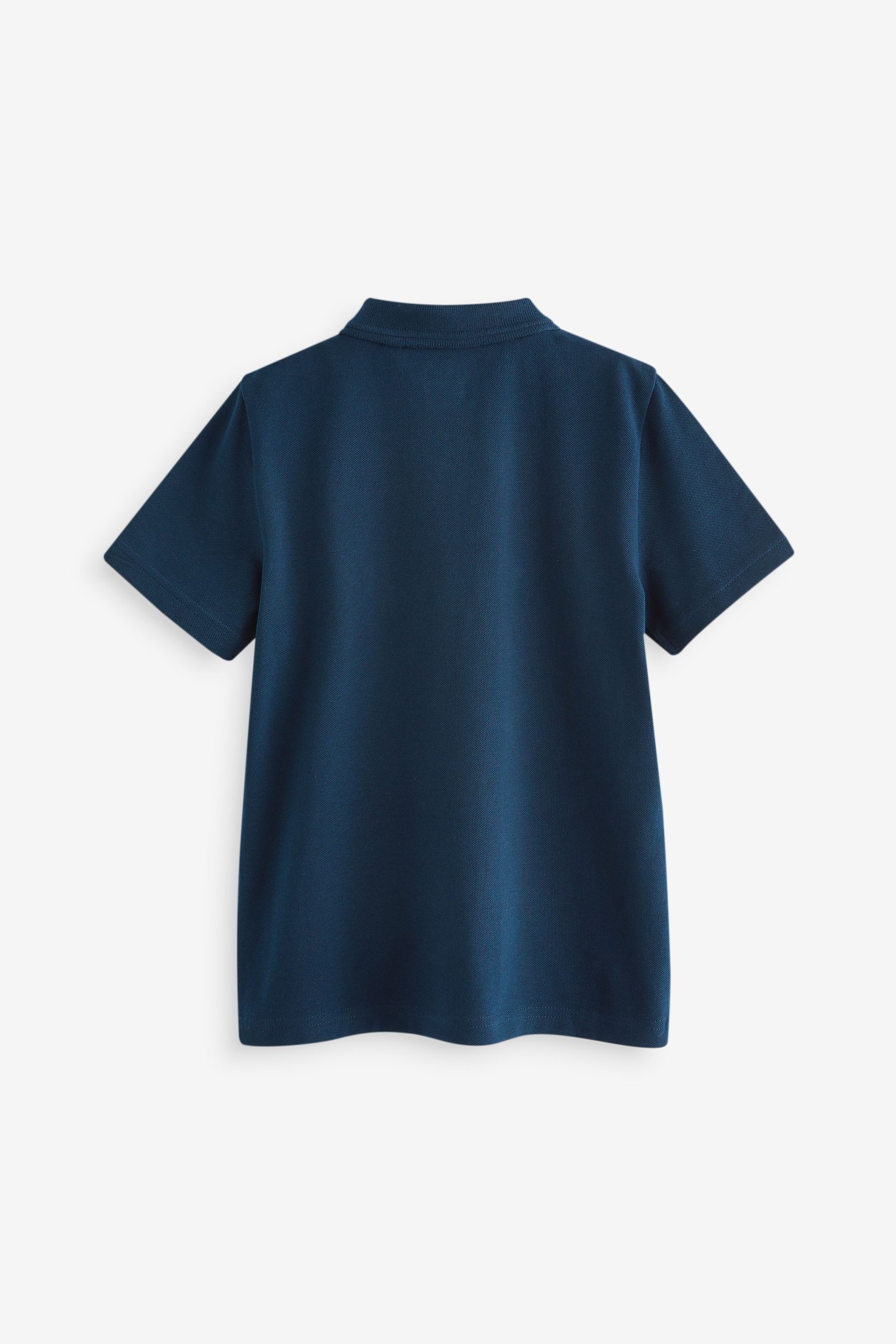 Next Poloshirt Schul-Poloshirts aus Baumwolle im 2er-Pack (2-tlg)