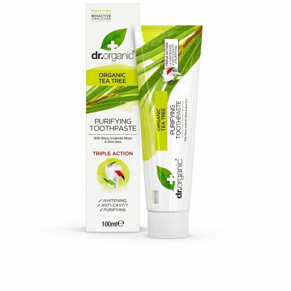 Dr. Organic Zahnpasta Dr Organic Tea Tree Toothpaste 100ml