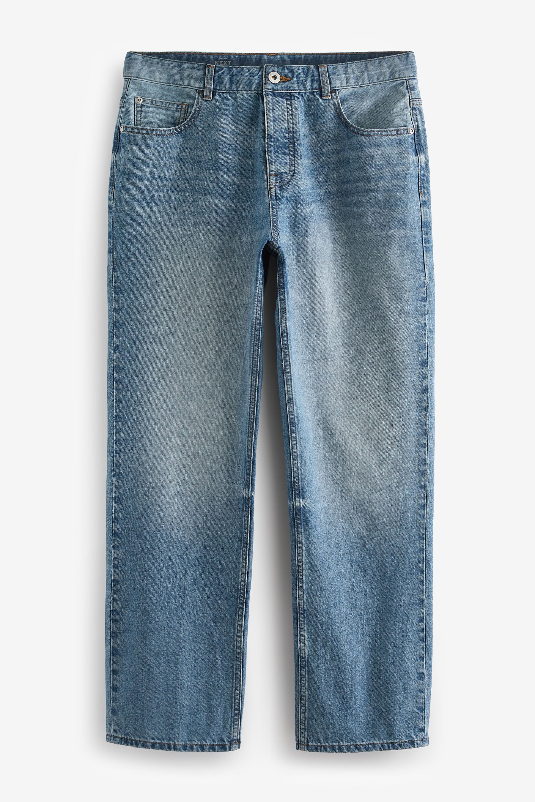 Next Relax-fit-Jeans Authentische Relaxed Fit Jeans günstig online kaufen