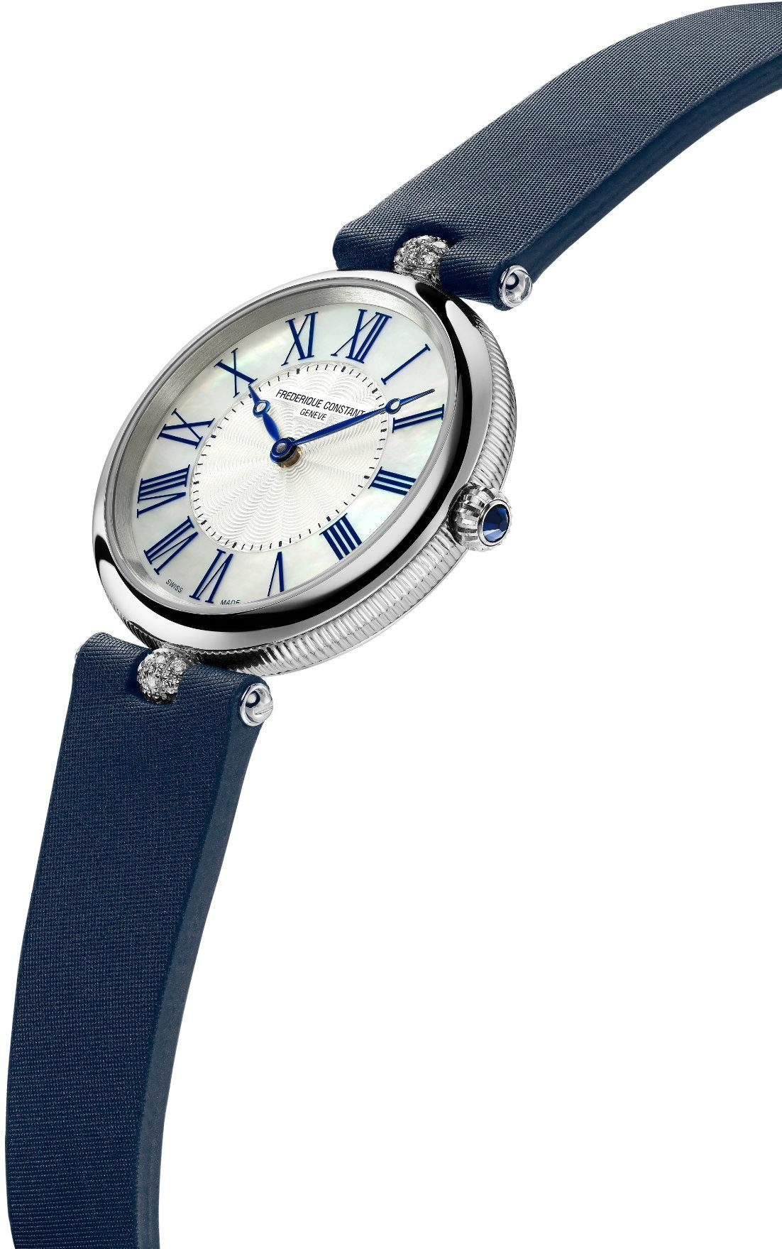 Frederique Constant Mechanische Uhr CLASSICS ART DECO ROUND Damenarmbanduhr, Swiss Made