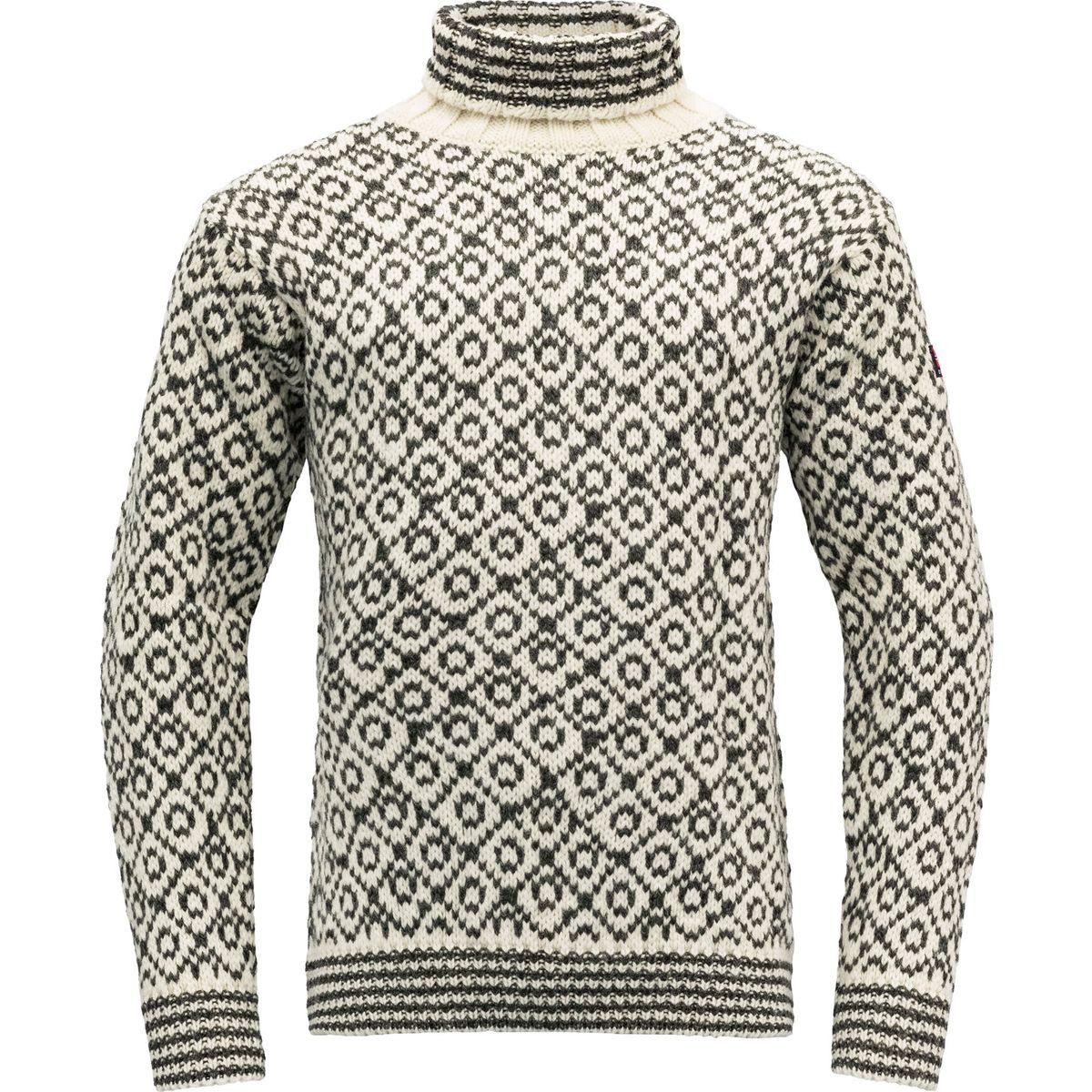 Devold Fleecepullover Svalbard Wool High Neck Extrem warmer Wollpullover aus norwegischer Schurwolle, ideal für