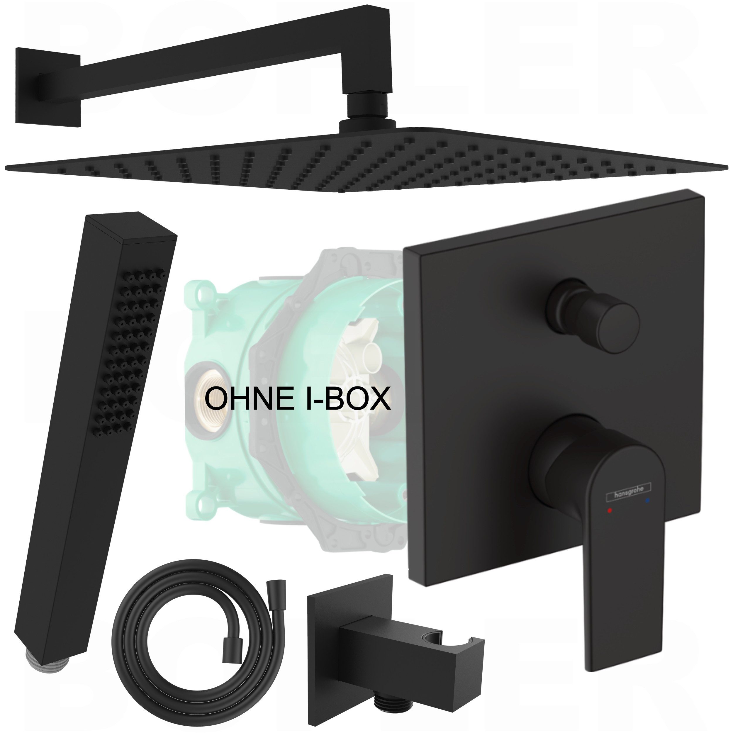 hansgrohe Duscharmatur Vernis Shape (Duschsystem, Duschset, Duschanlage, in günstig online kaufen