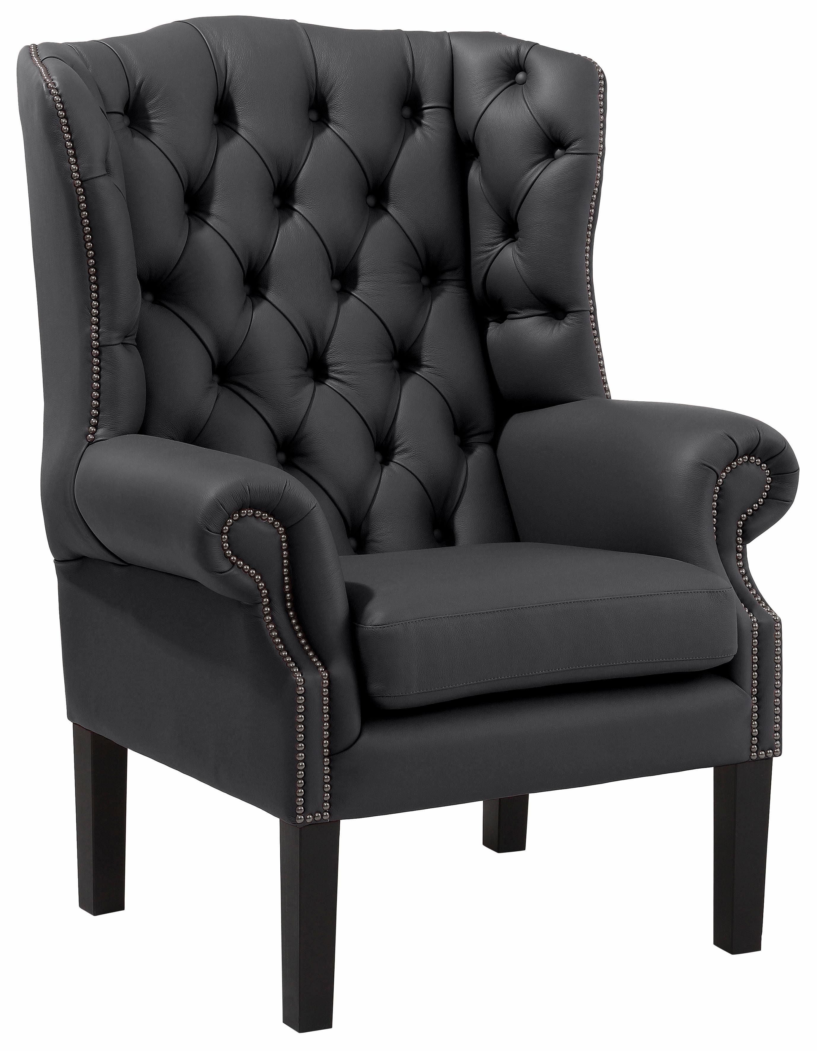 Home affaire Sessel Bedford Ohrensessel Chesterfield, günstig online kaufen